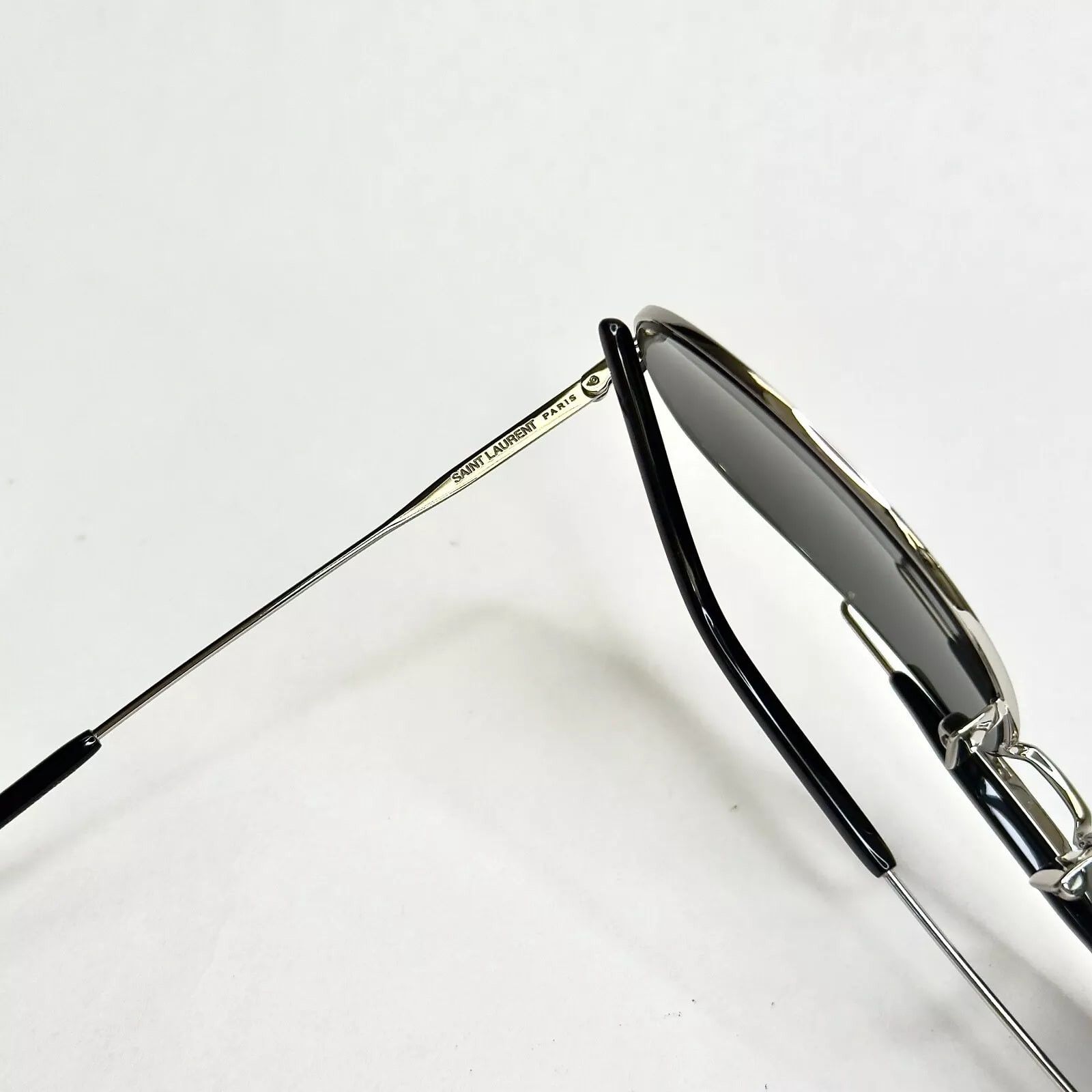 Yves Saint Laurent SAINT LAURENT CLASSIC SL 11 001 Aviator Sunglasses SL11 Size ONE SIZE - 7 Thumbnail