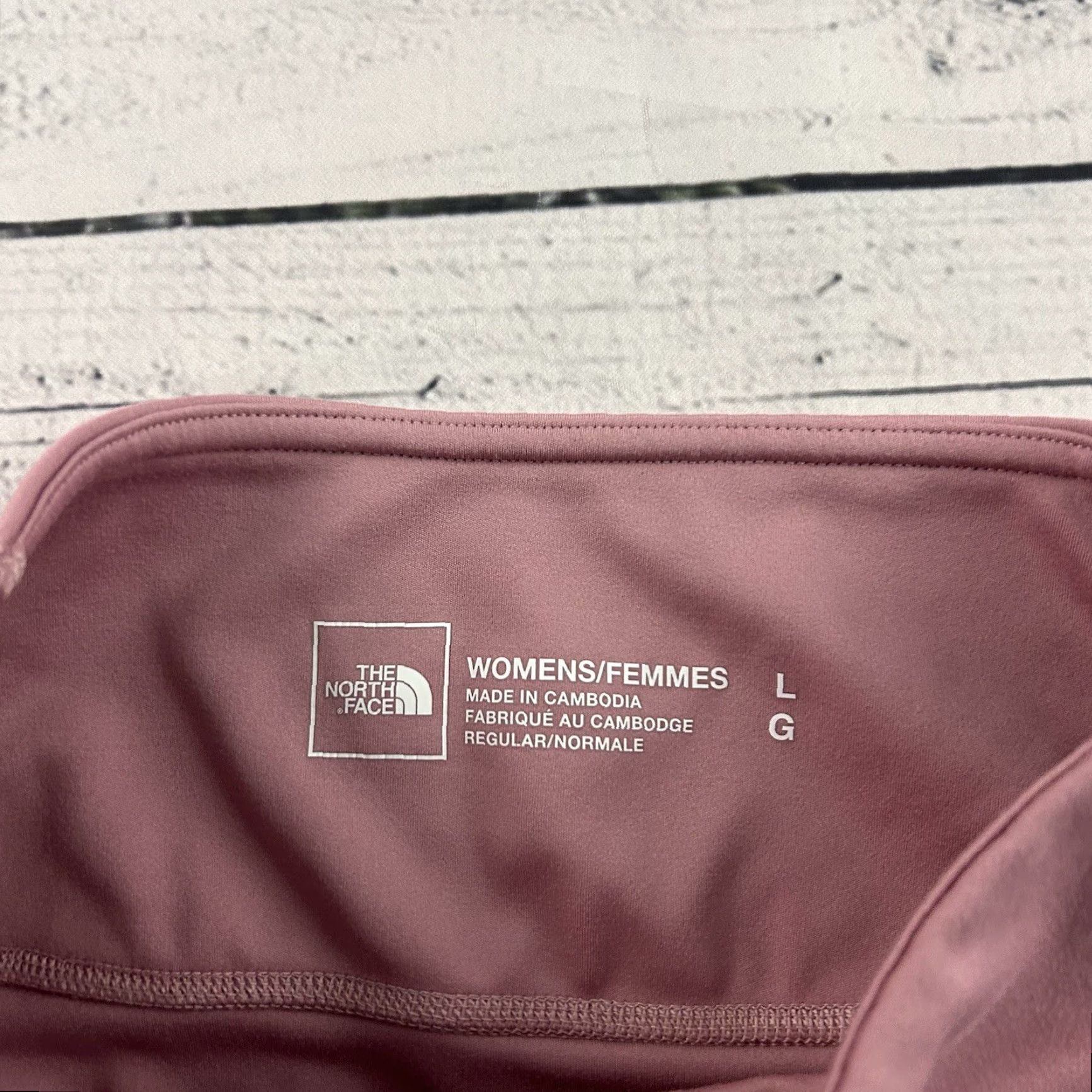The North Face The North Face Women's Large Pink Flashdry Running Athletic Shorts Pockets Modern Activewear Size 36" / US 14 / IT 50 - 5 Thumbnail