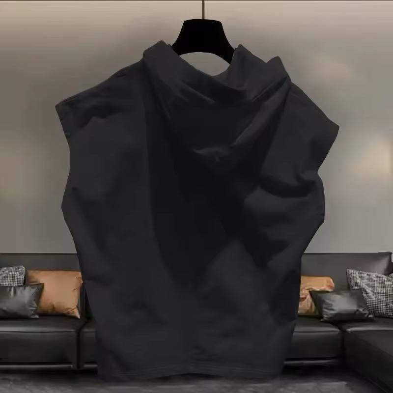 Japanese Brand × Vintage hooded sleeveless T-shirt Size US L / EU 52-54 / 3 - 2 Thumbnail