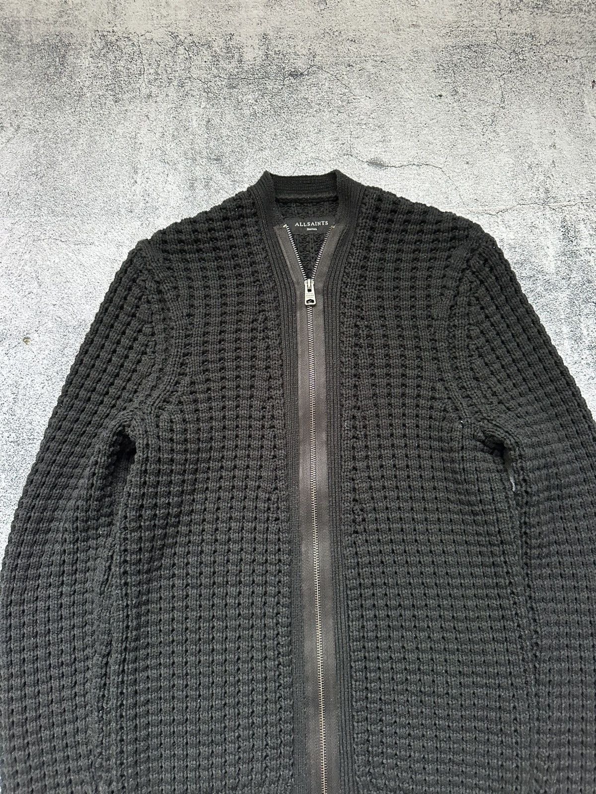 Allsaints Cable Knit Allsaints If Six Was Nine Style Zip Sweater Size US M / EU 48-50 / 2 - 4 Thumbnail