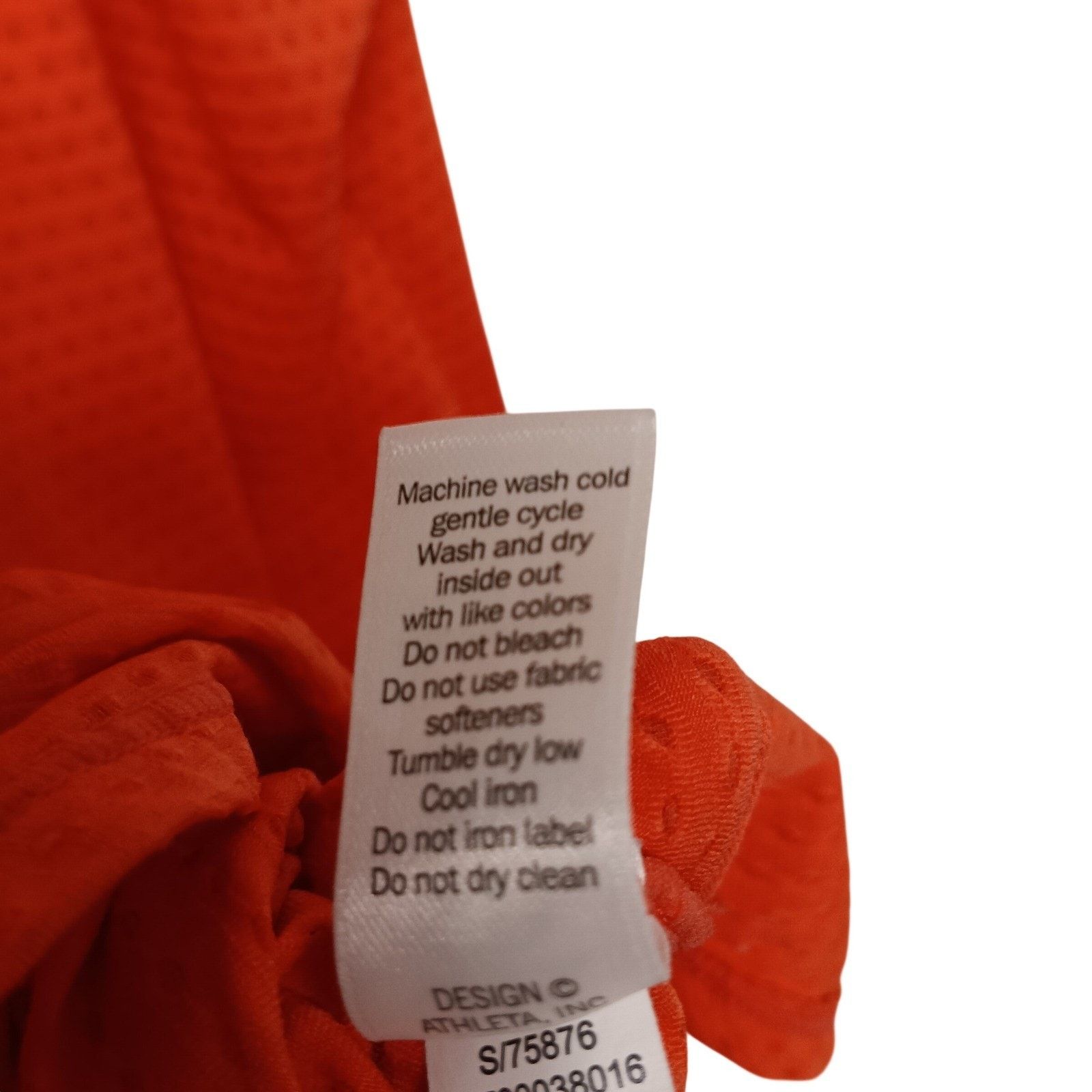 Athleta Athleta Women's Orange Athletic Racerback Tank Top Size XS Size XS / US 0-2 / IT 36-38 - 8 Thumbnail