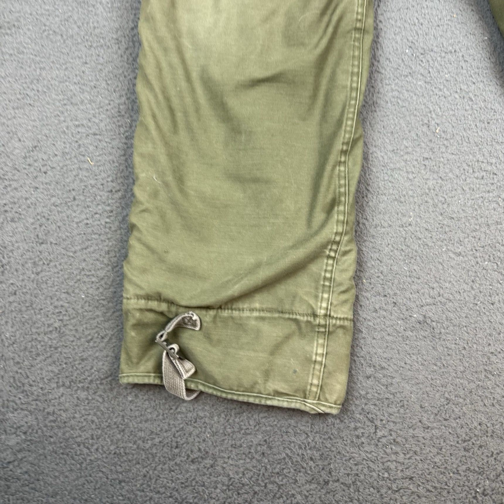 Alpha Industries VINTAGE Alpha Industries Pants Cargo Men S Green Inseam 27in Size US 29 - 2 Thumbnail