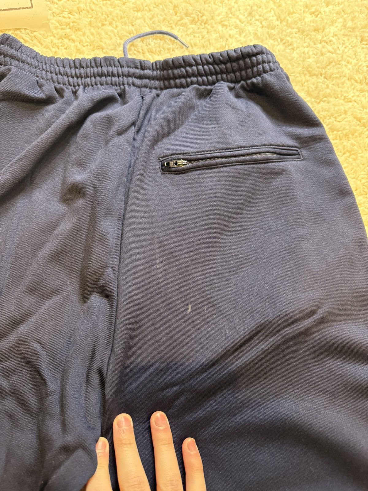 Balenciaga Balenciaga Dark Blue jogging pant Size US 27 - 10 Thumbnail