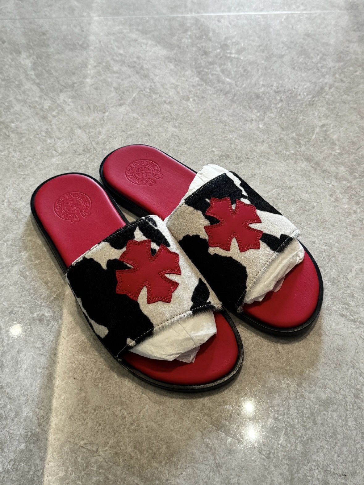 Chrome Hearts Chrome hearts slippers Size US 9 / EU 42 - 1 Thumbnail