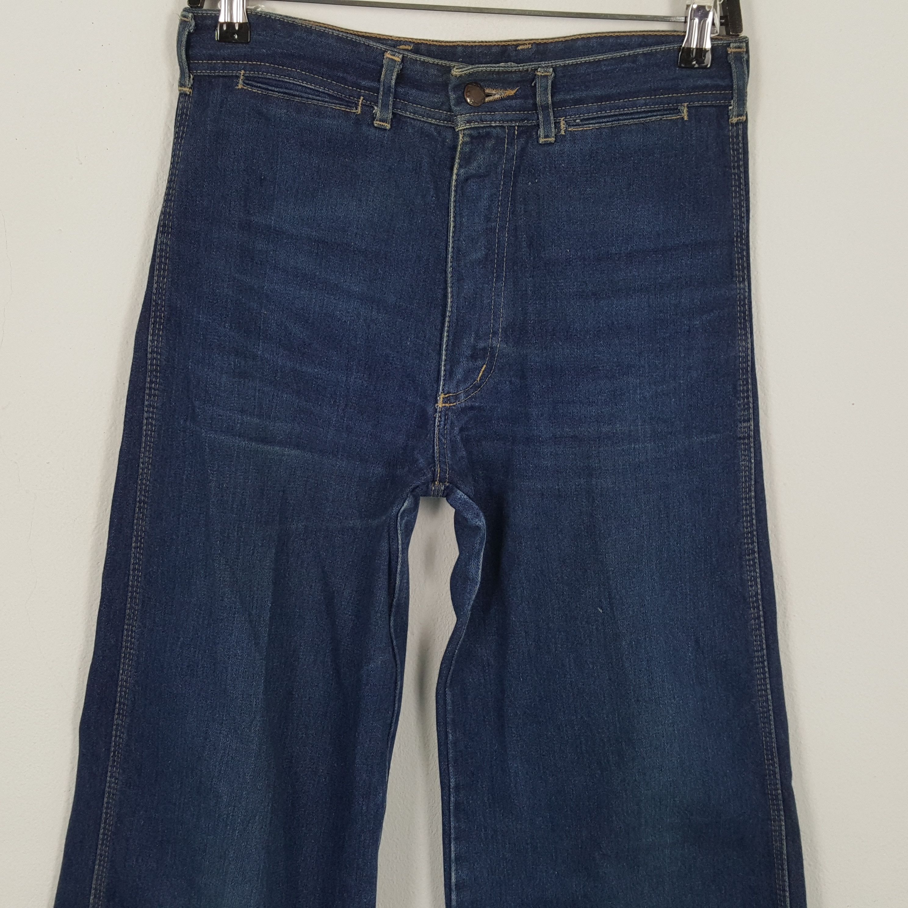 If Six Was Nine × Vintage WEST COAST Streetwear Fashion Baggy Style Jeans Size 29" - 2 Thumbnail