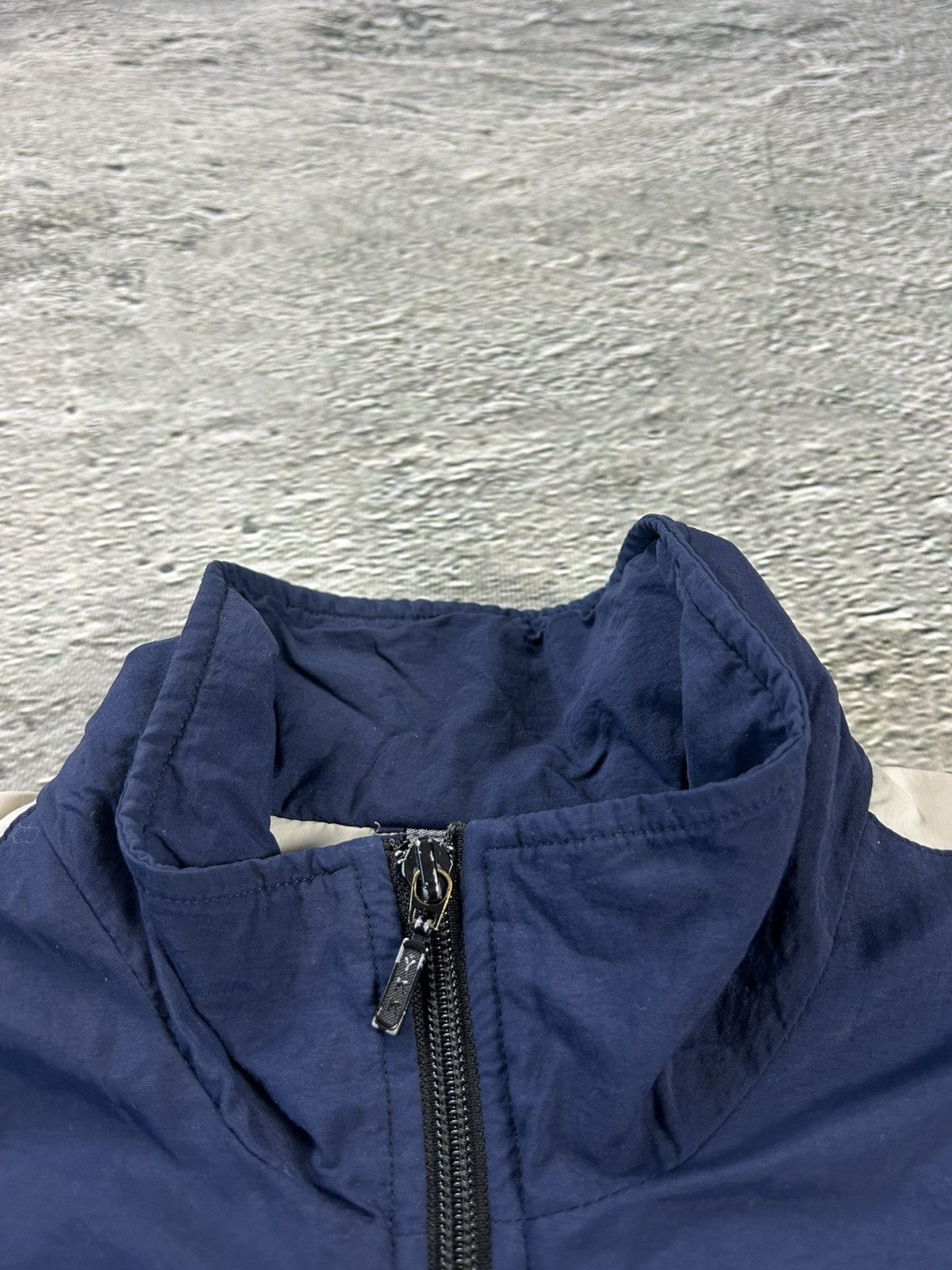 Nike × Vintage Nike track jacket vintage navy blue nylon Y2K Size US L / EU 52-54 / 3 - 3 Thumbnail