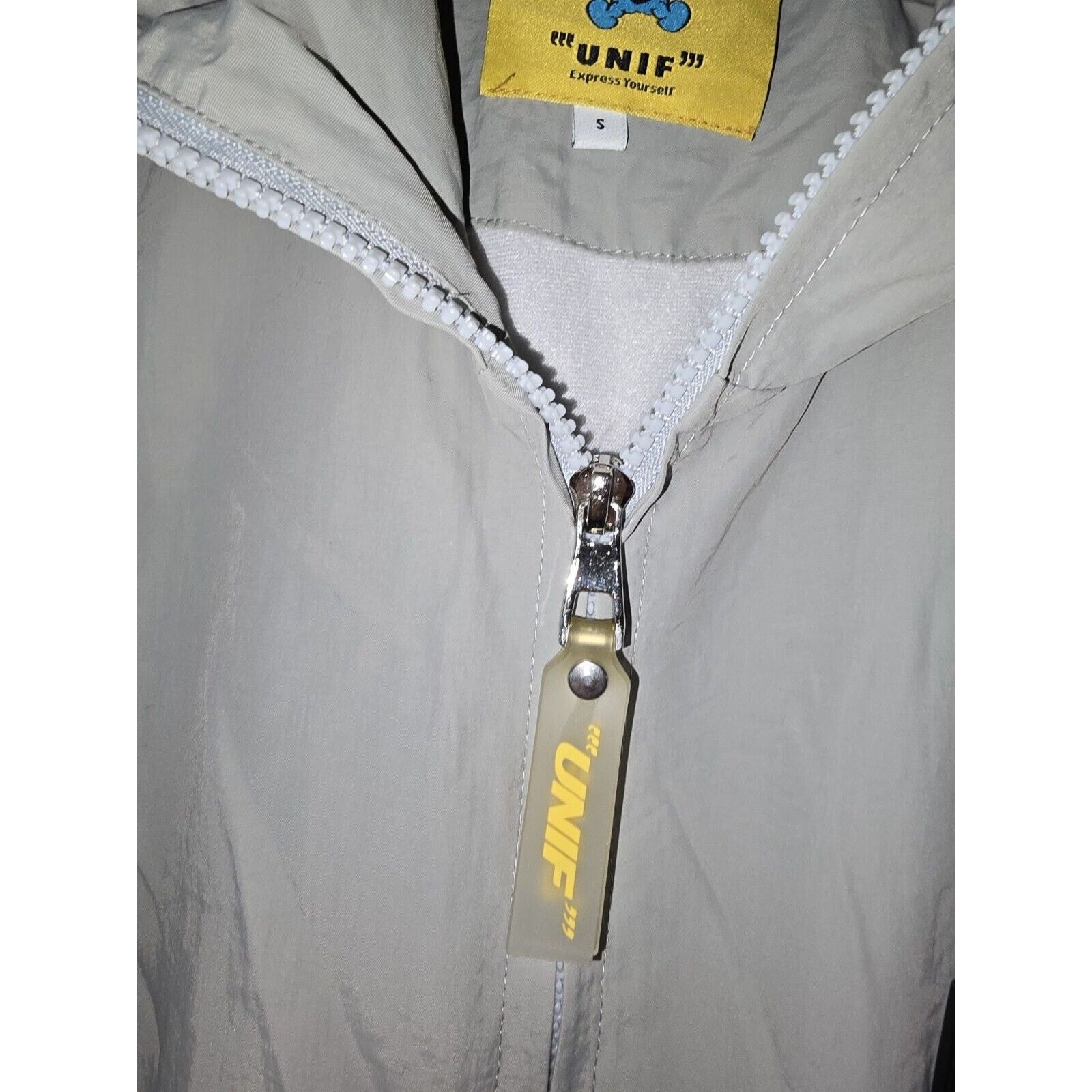 UNIF Unif Windbreaker Gray Size Small Unif Express Yourself Size S / US 4 / IT 40 - 5 Thumbnail