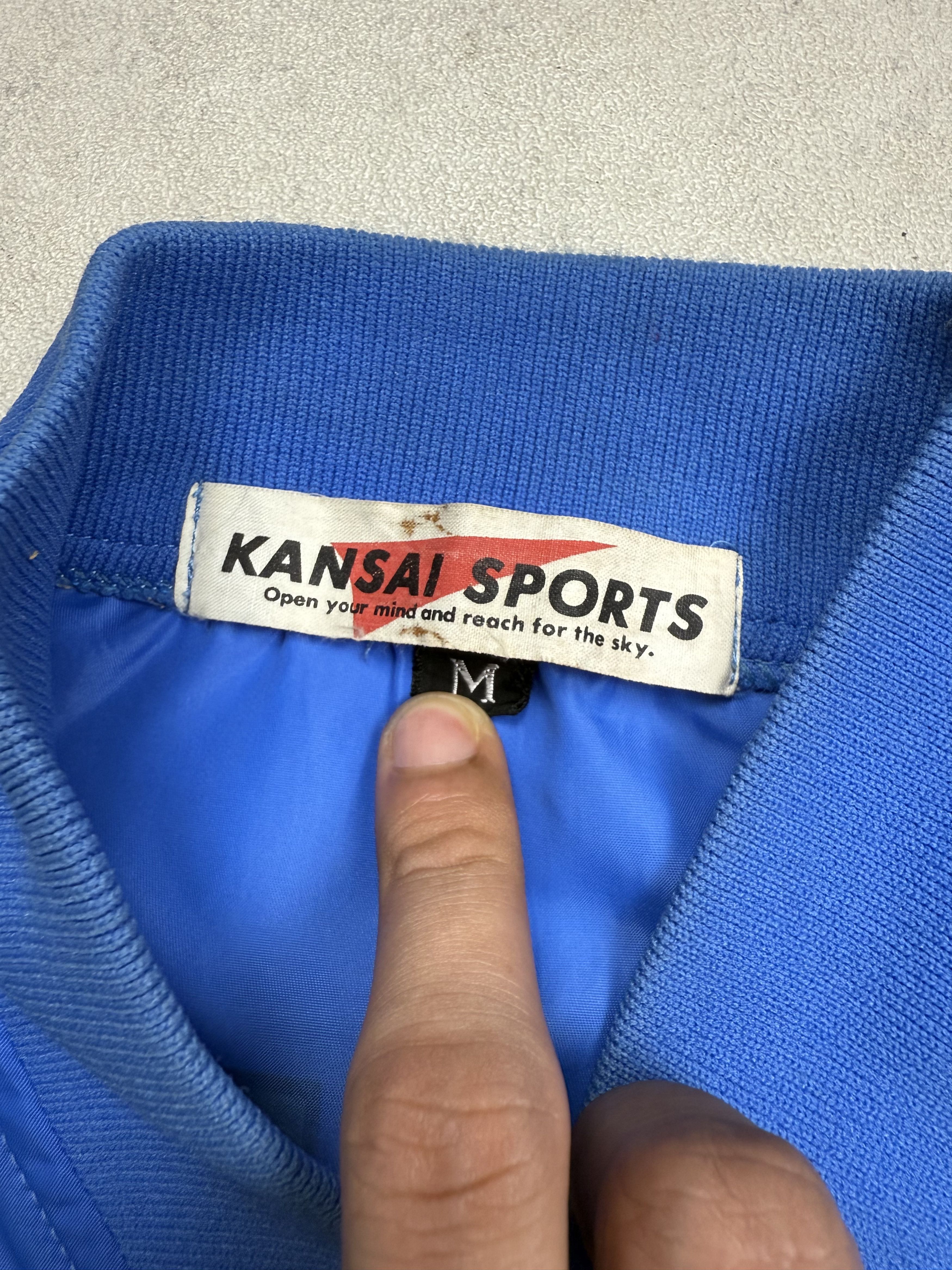 Kansai Yamamoto Vintage 90s Kansai Yamamoto Sports Jacket Size US M / EU 48-50 / 2 - 6 Thumbnail