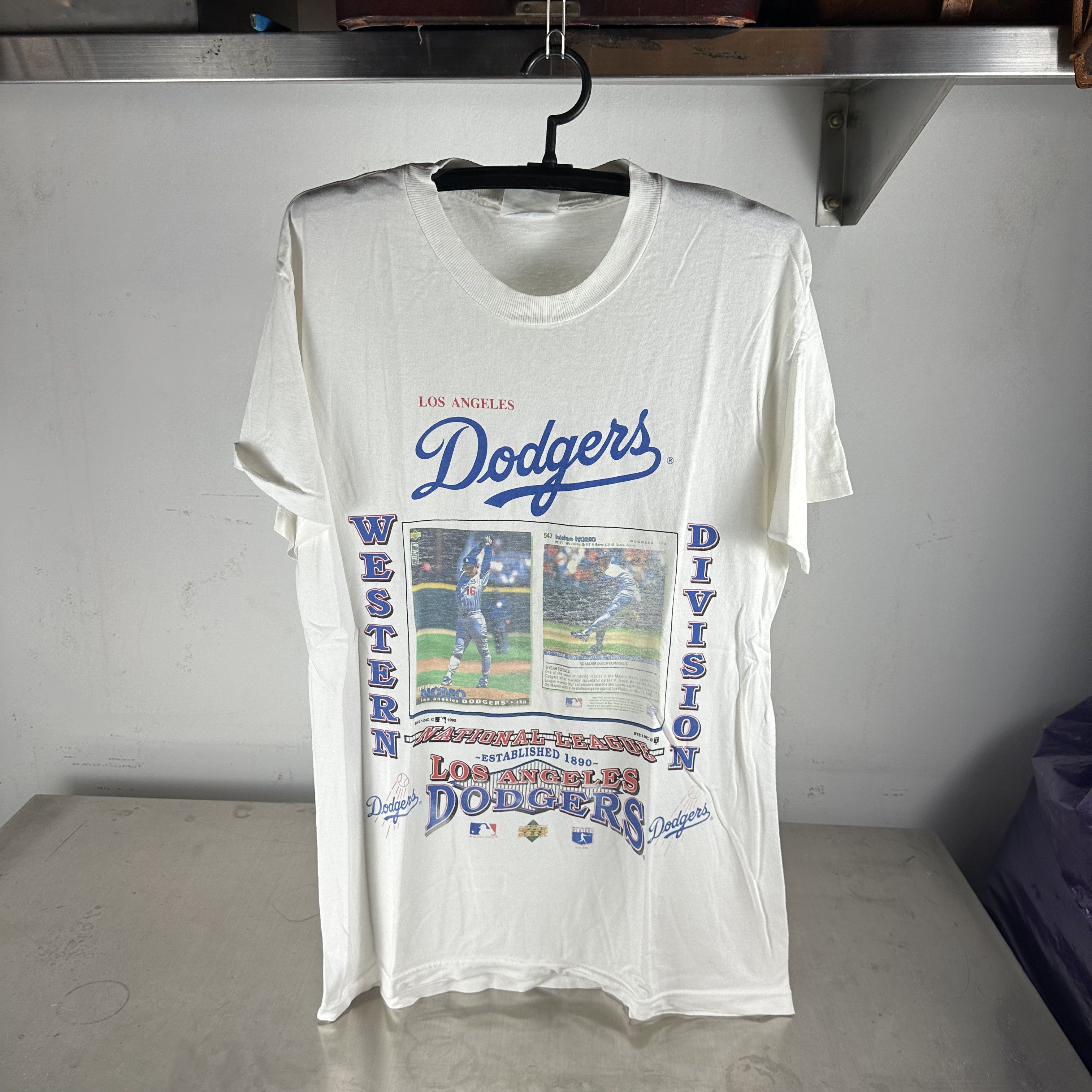 Vintage 1995 Los Angeles LA Dodgers MLB Graphic T-Shirt