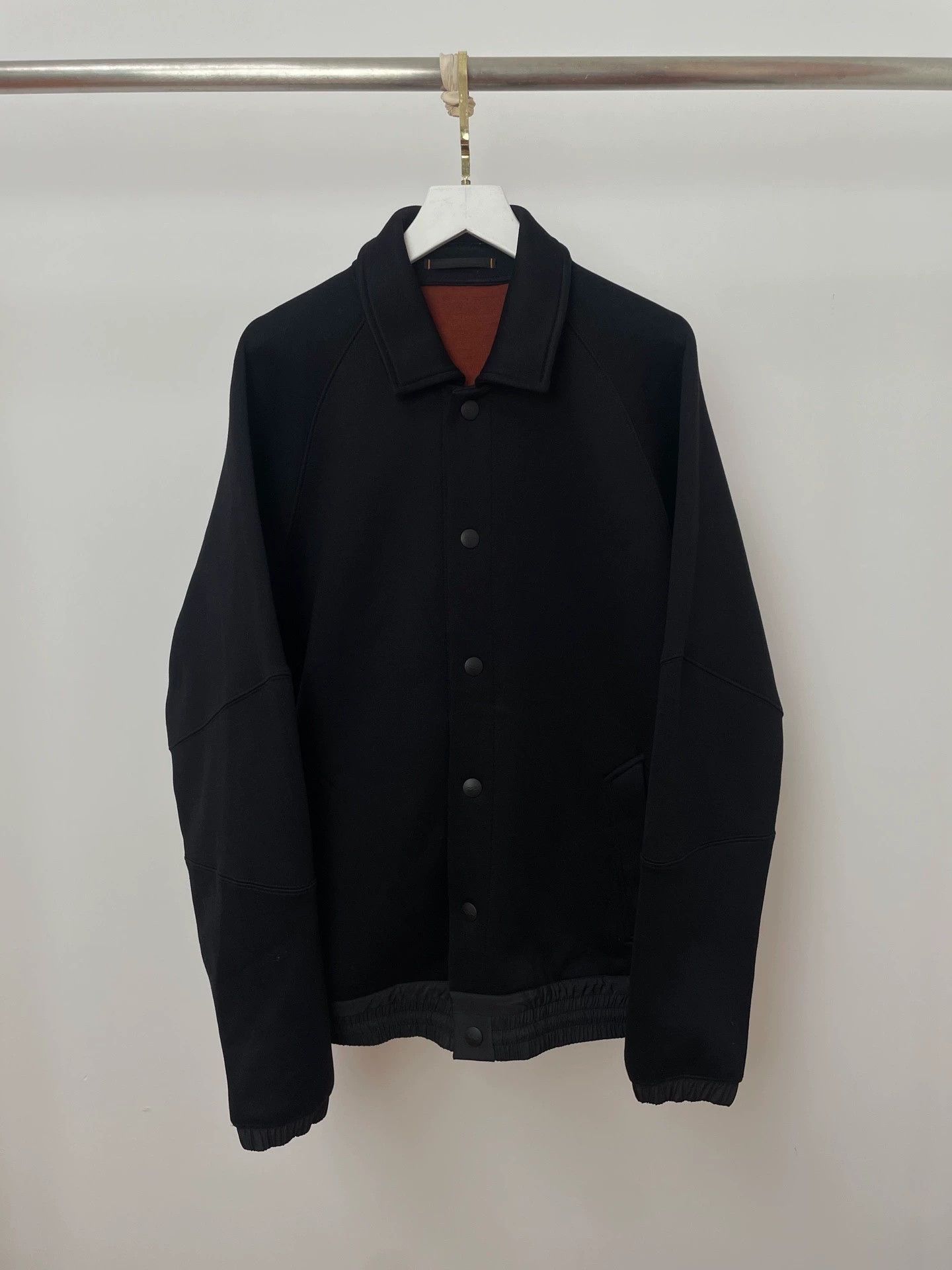Ermenegildo Zegna Ermenegildo Zegna New Black Casual Jacket M Size US M / EU 48-50 / 2 - 1 Thumbnail
