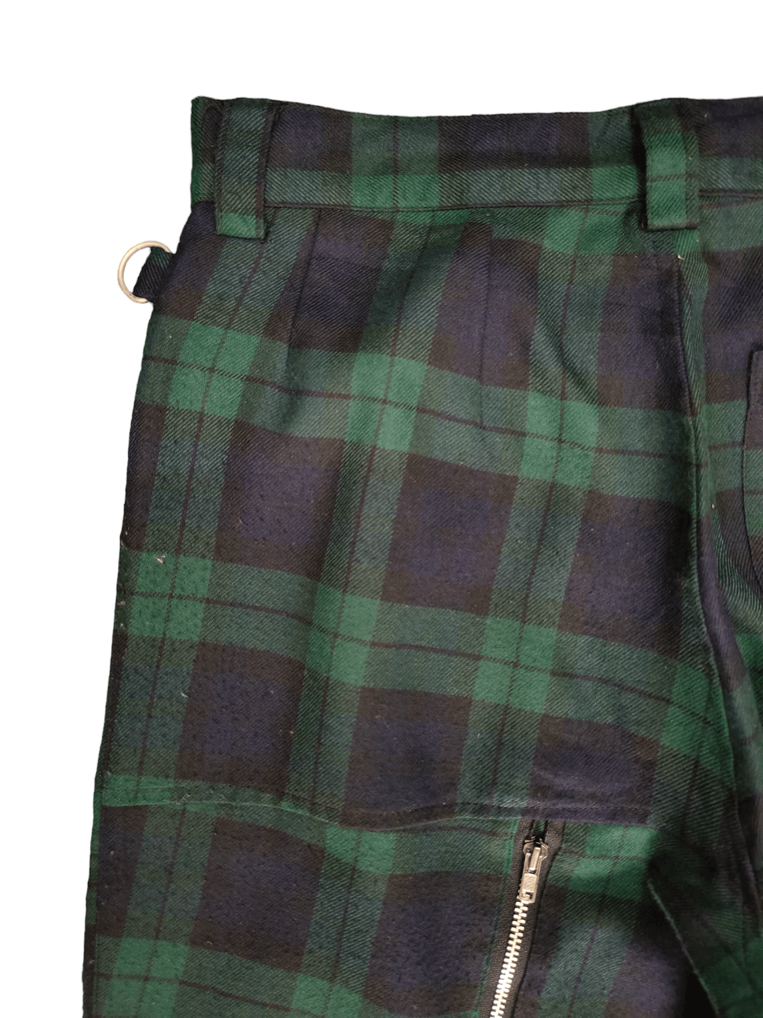 Seditionaries 1990s Cross For Men Tartan Bondage Zipper Pants Size US 30 / EU 46 - 13 Thumbnail