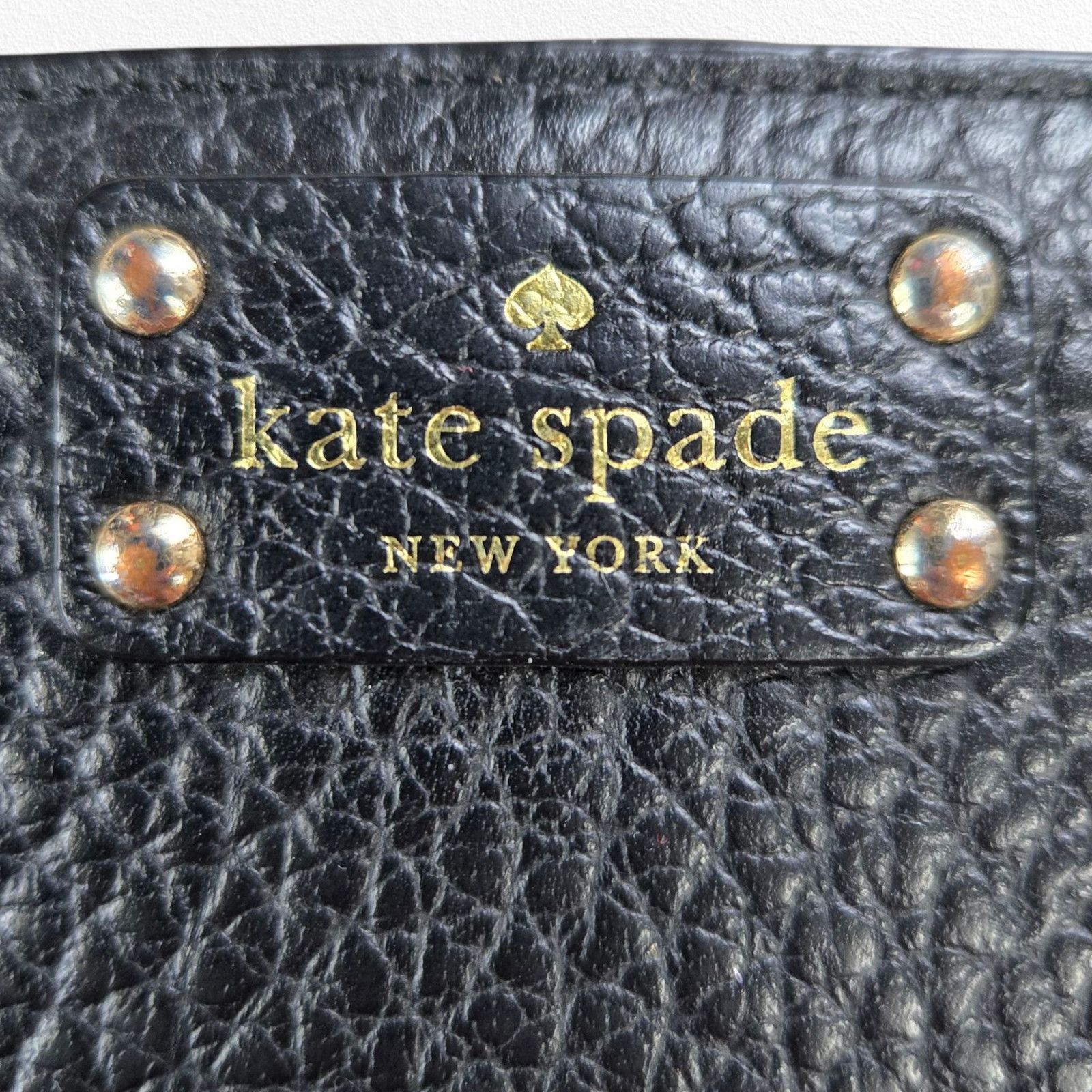 Kate Spade Kate Spade Wellesley Stacy Black Pebbled Leather Wallet Size ONE SIZE - 2 Thumbnail