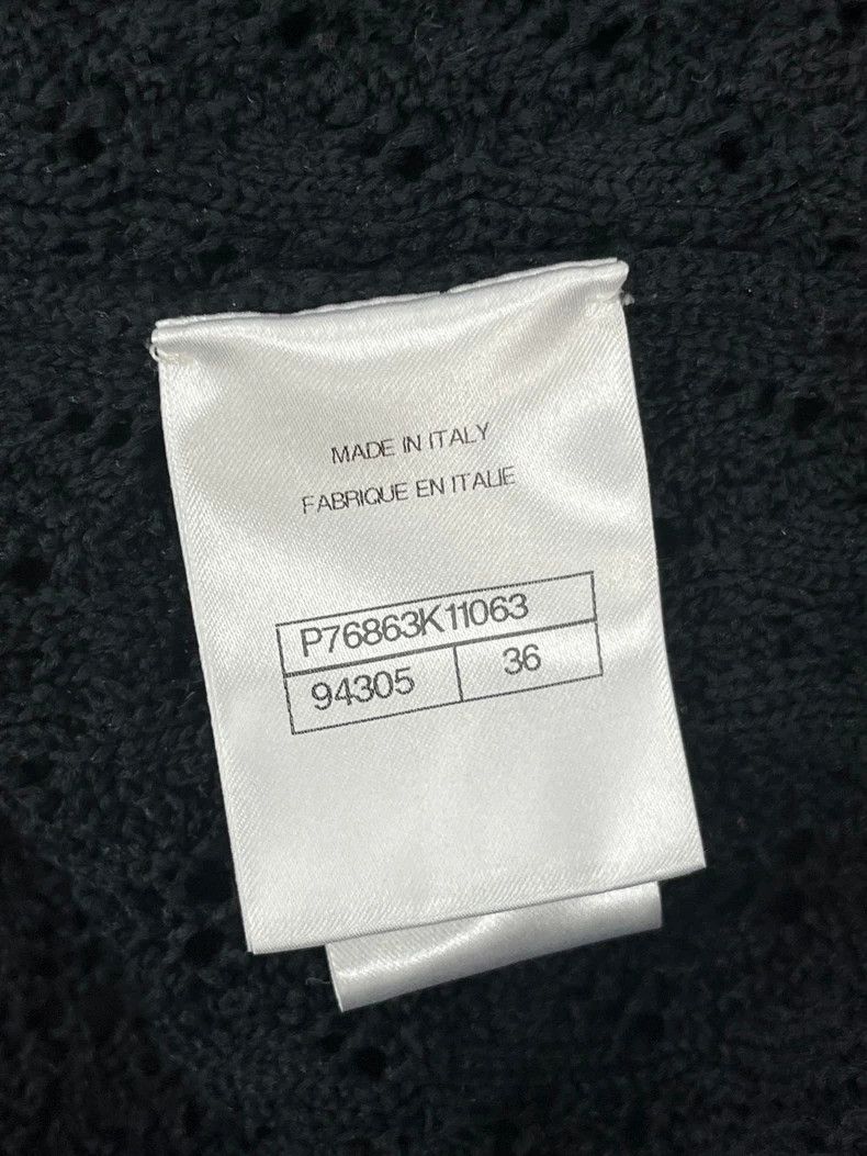 Chanel Chanel 24P new black three-dimensional embossed flower kni Size XS / US 0-2 / IT 36-38 - 5 Thumbnail