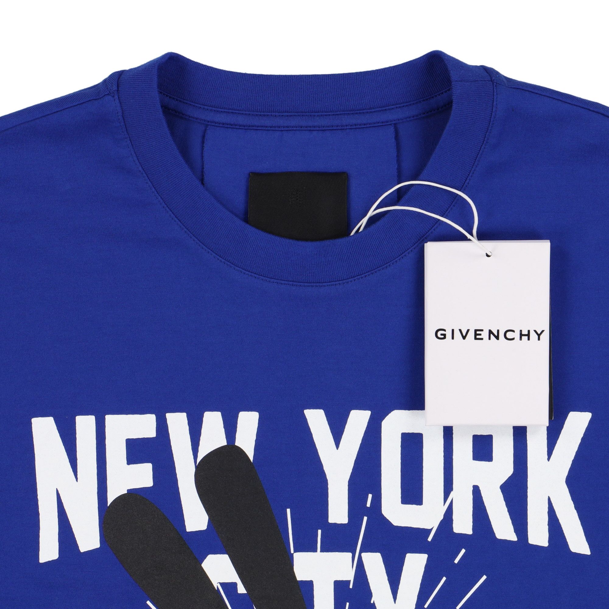 Disney × Givenchy Blue Oswald New York City Embroidered Logo T-shirt Size XS / US 0-2 / IT 36-38 - 5 Thumbnail