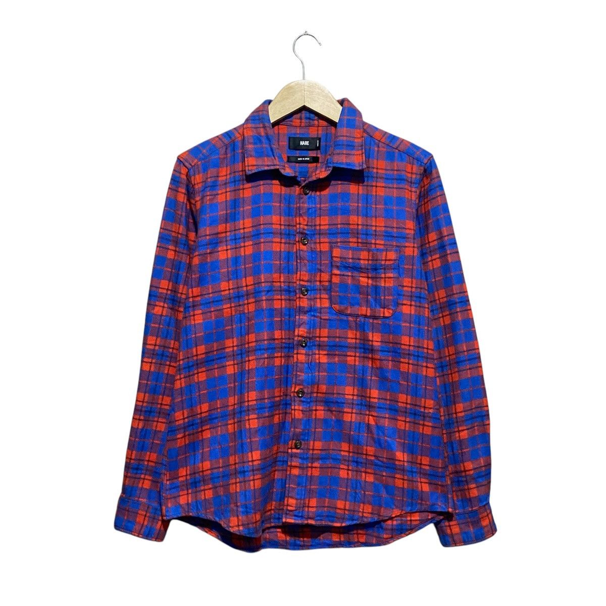 Flannel × HARE × Japanese Brand HARE Checker Flannel Size US M / EU 48-50 / 2 - 1 Thumbnail