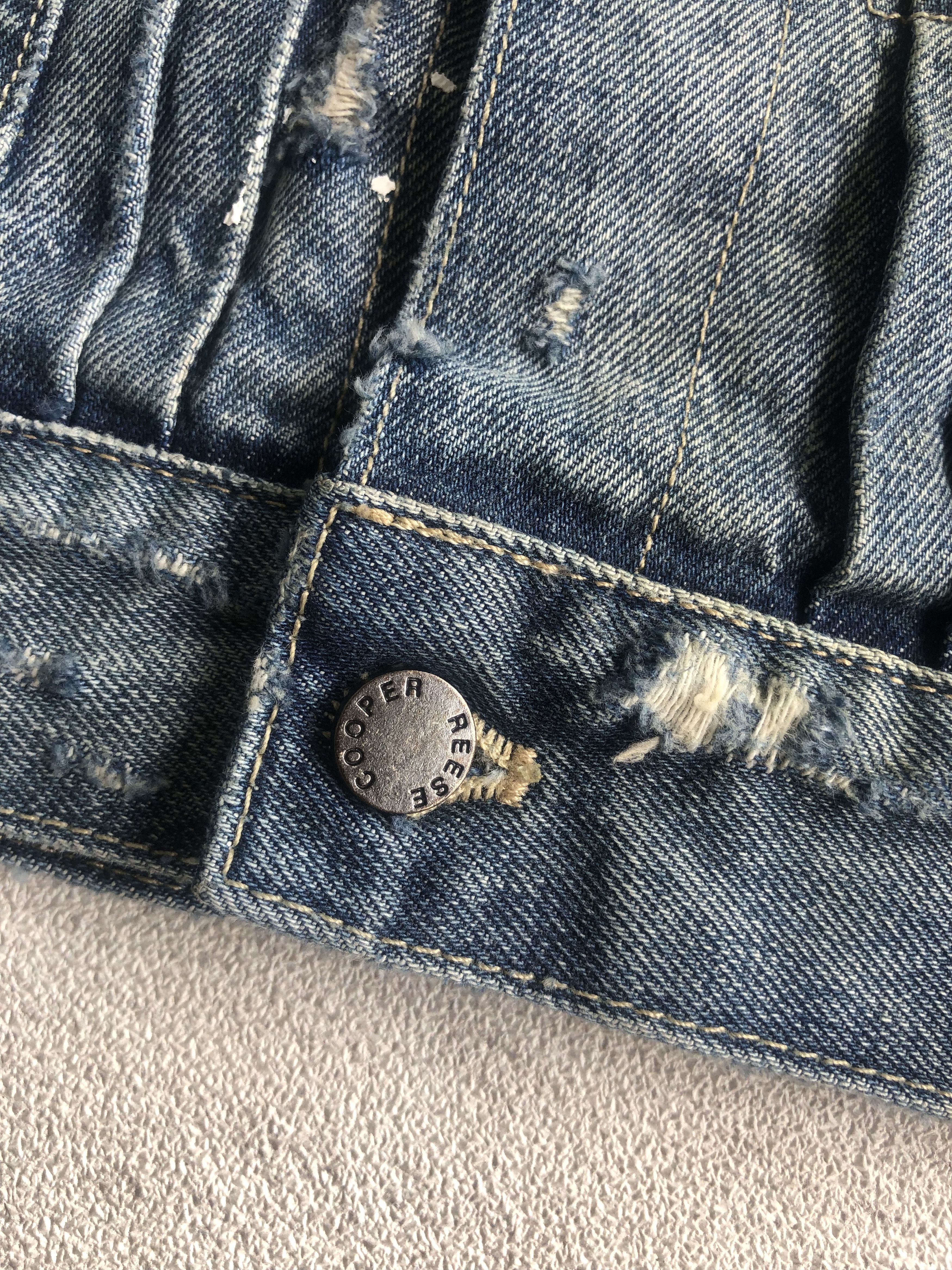 Reese Cooper Rare 🔥 AW2018 Reese Cooper Painter Denim Jacket Size US L / EU 52-54 / 3 - 11 Thumbnail