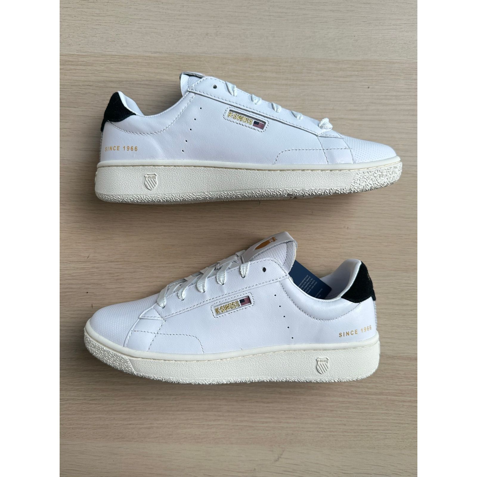 K-Swiss K-Swiss x Anwar Carrots Slamm Klub White Sneaker - Size 7.5M Size US 7.5 / EU 40-41 - 3 Thumbnail