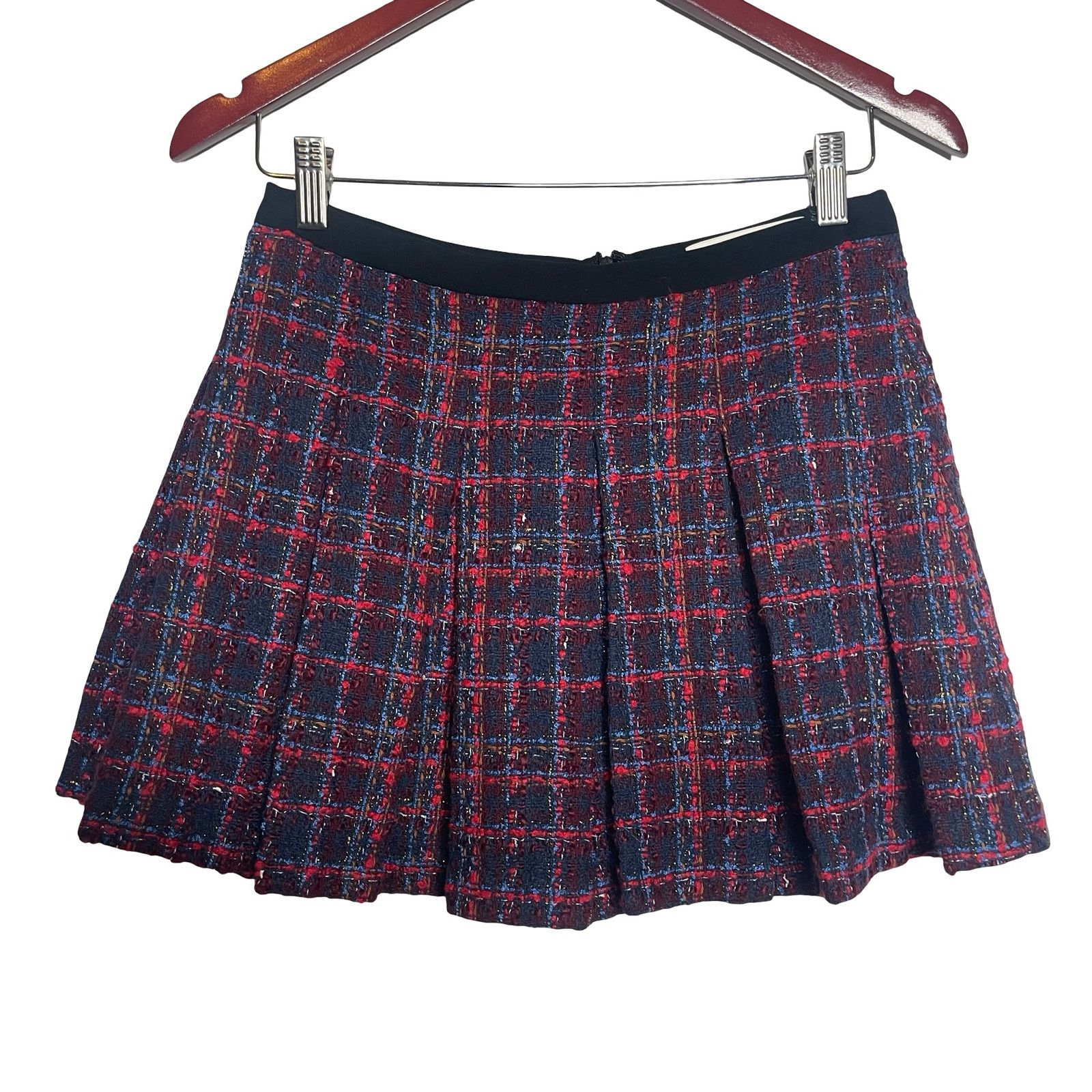 Amanda Uprichard AMANDA UPRICHARD SET Tweed Collar Blazer & mini skirt S Size 26" / US 2 / IT 38 - 3 Thumbnail