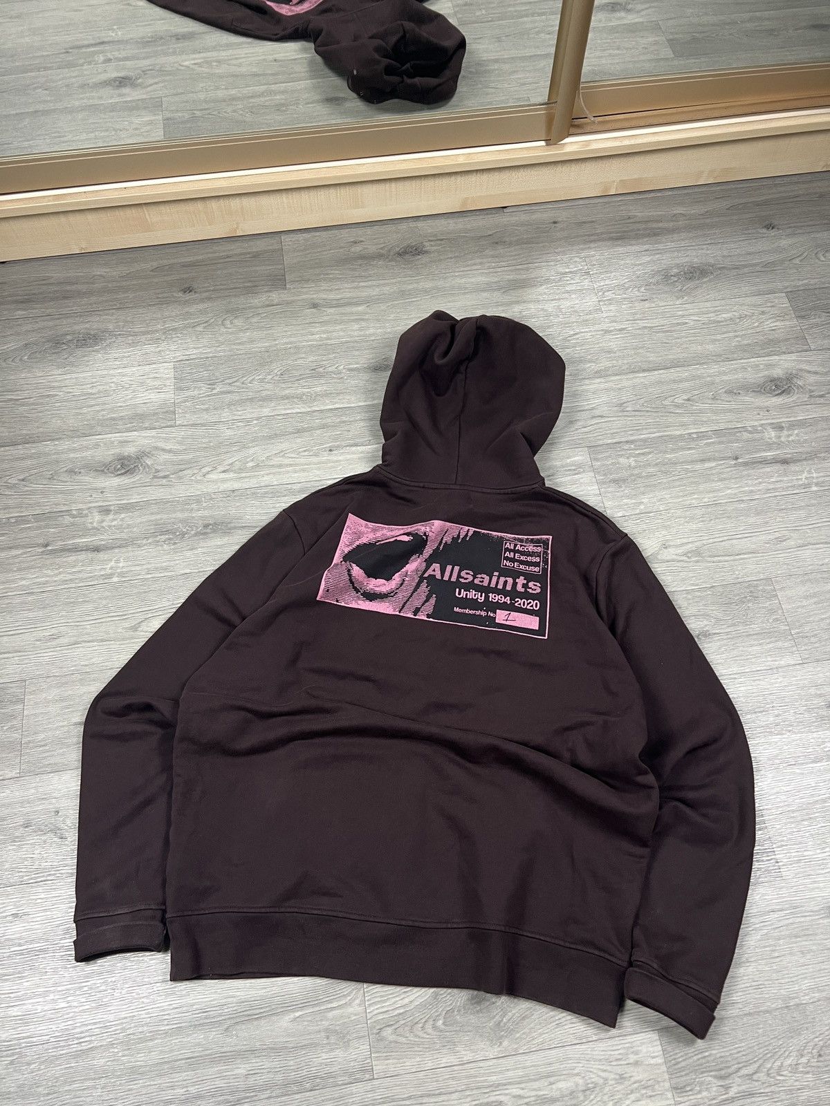 Allsaints Allsaints shout hoodie mens size XS (L) Size US XS / EU 42 / 0 - 2 Thumbnail