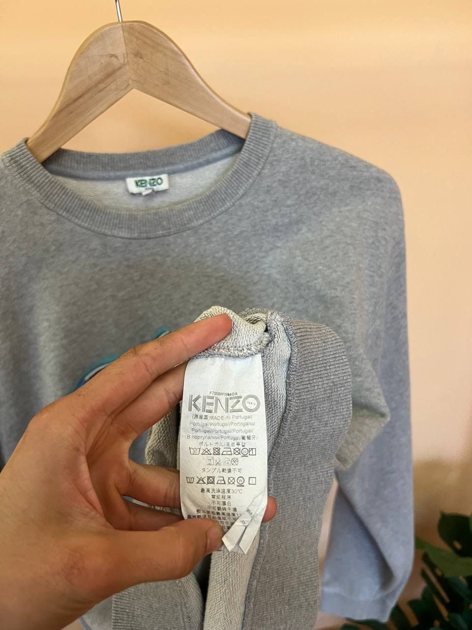 Kenzo KENZO Paris Sweatshirt Big Logo Embroidered Crewneck Y2K Size US M / EU 48-50 / 2 - 9 Thumbnail