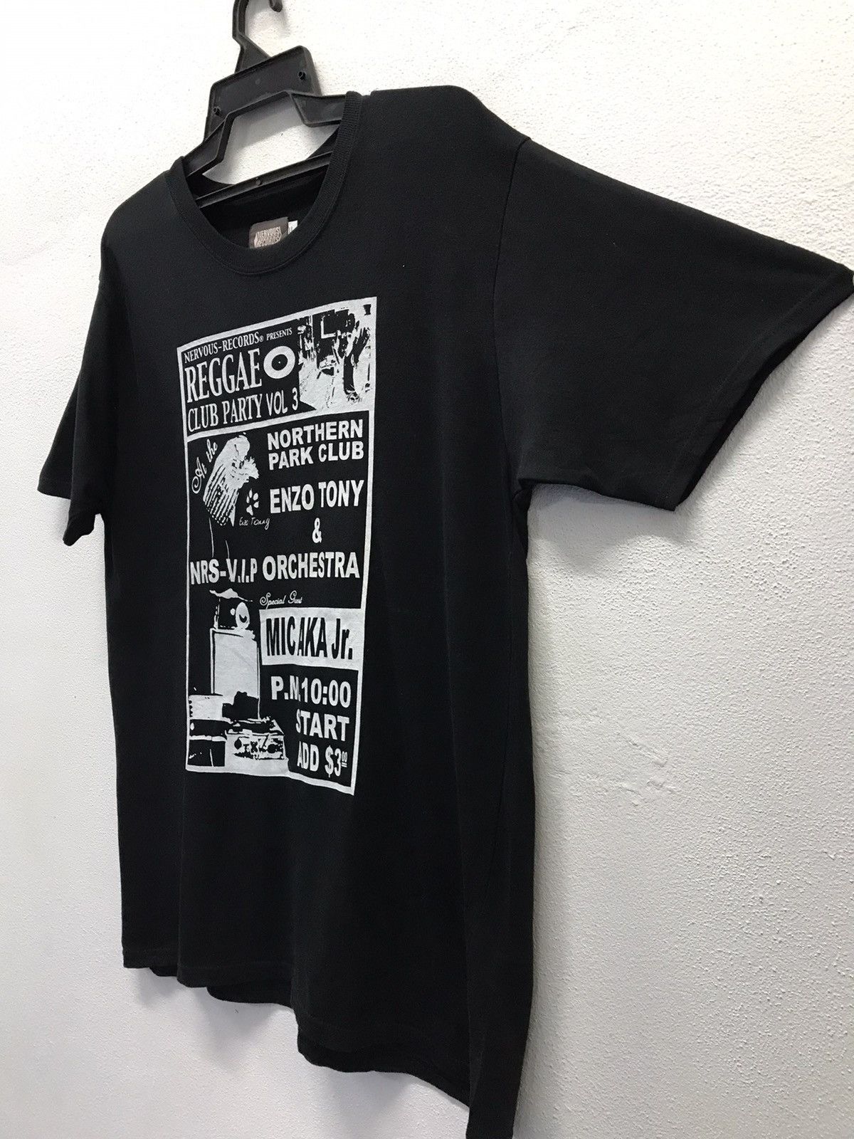 Band Tees Vintage Nervous Records Reggae Club Party Vol 3 Shirt Size US XL / EU 56 / 4 - 5 Thumbnail