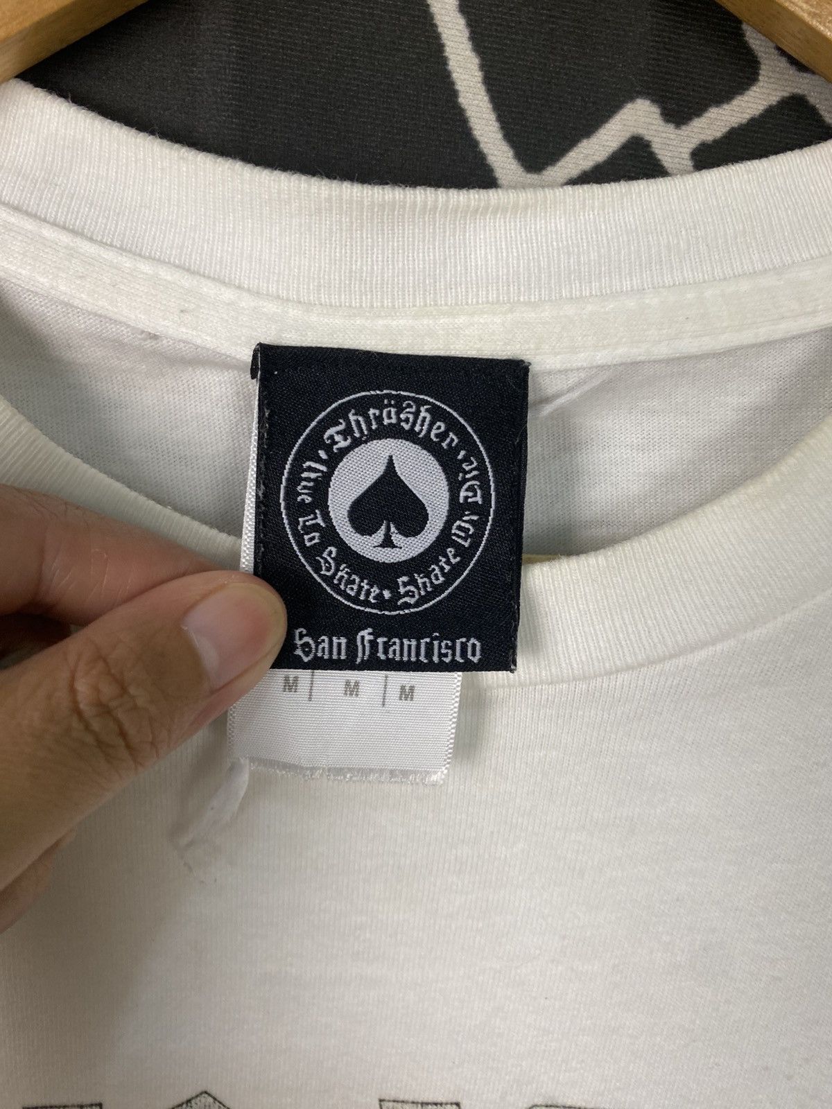 Thrasher Vintage Thrasher Skateboard Magazine Tee White Size US M / EU 48-50 / 2 - 8 Thumbnail