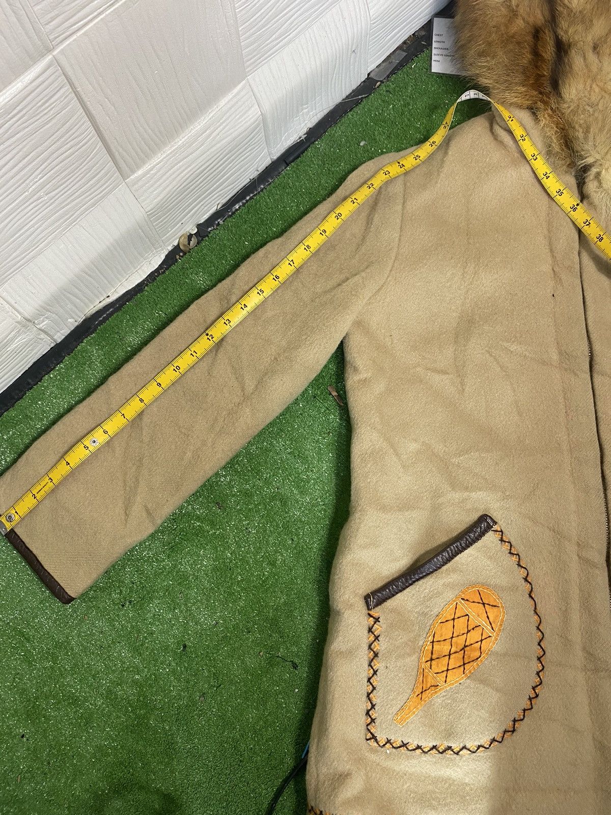 If Six Was Nine VINTAGE JAMES BAY MFG. INC. ARCTIC SCENE WOOL PARKA Size M / US 6-8 / IT 42-44 - 14 Thumbnail