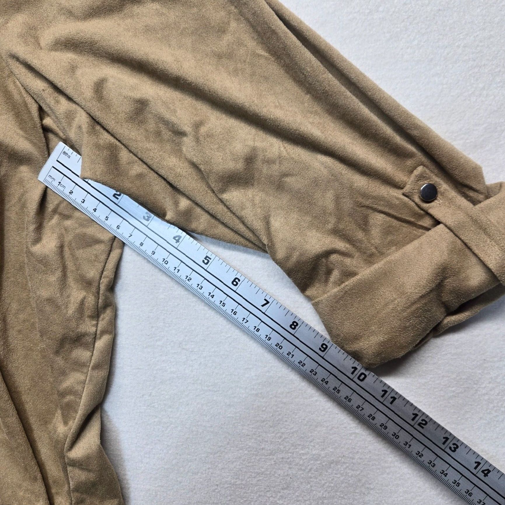 Vintage VINTAGE Wonderfly Solid Brown 3/4 Sleeve Tunic Blouse Adult Women's Plus 4X Size XXL / US 16-18 / IT 52-54 - 6 Thumbnail