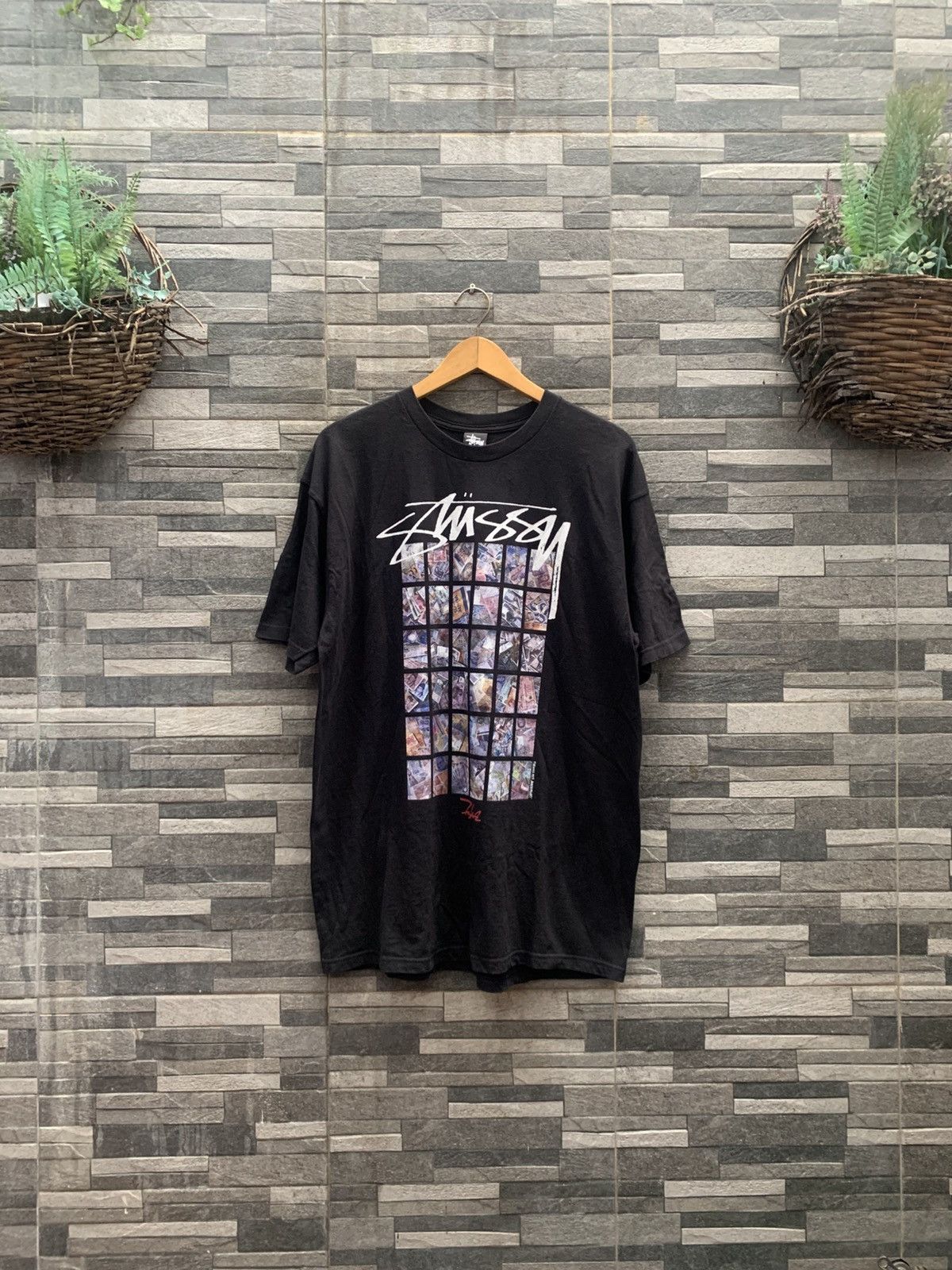 Futura Stussy x Futura " For Money or Love " Size US L / EU 52-54 / 3 - 3 Thumbnail