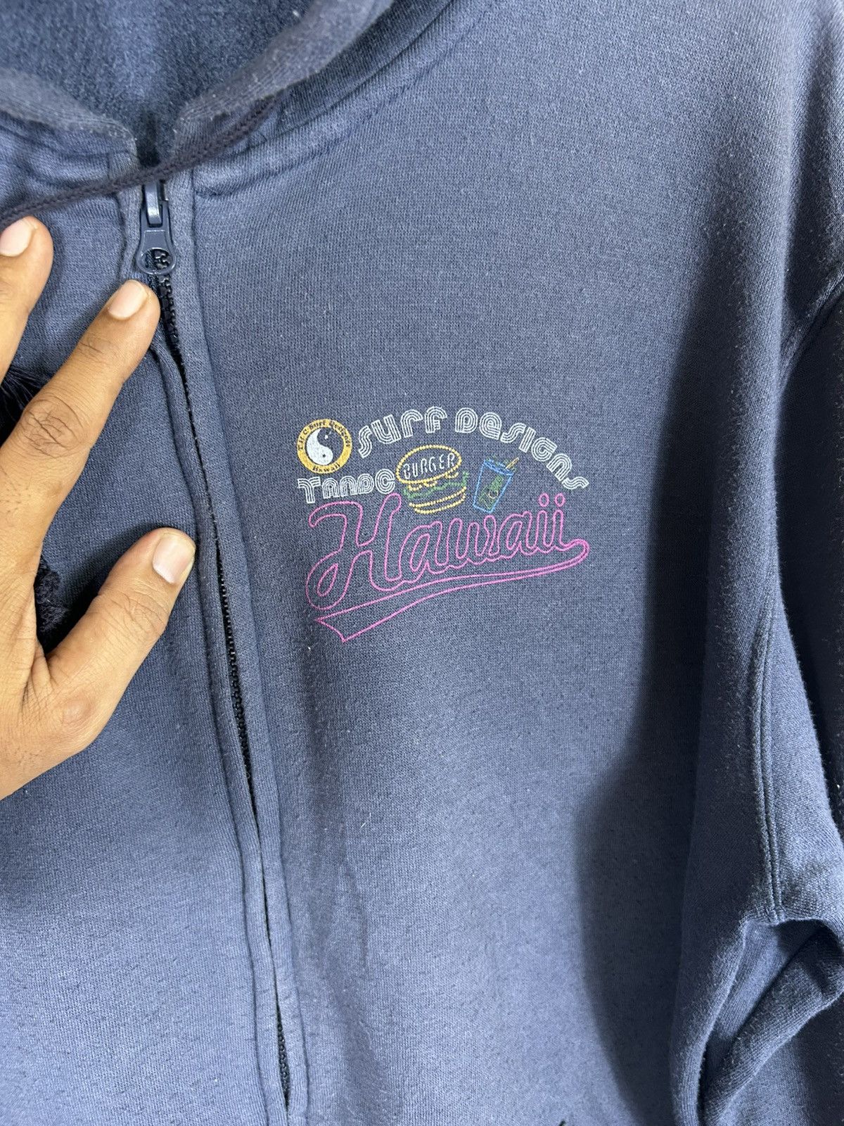 Sun Surf ⚡️Vintage T&C Surf Design Hawaii Hooded Sweater - L Size US L / EU 52-54 / 3 - 9 Thumbnail