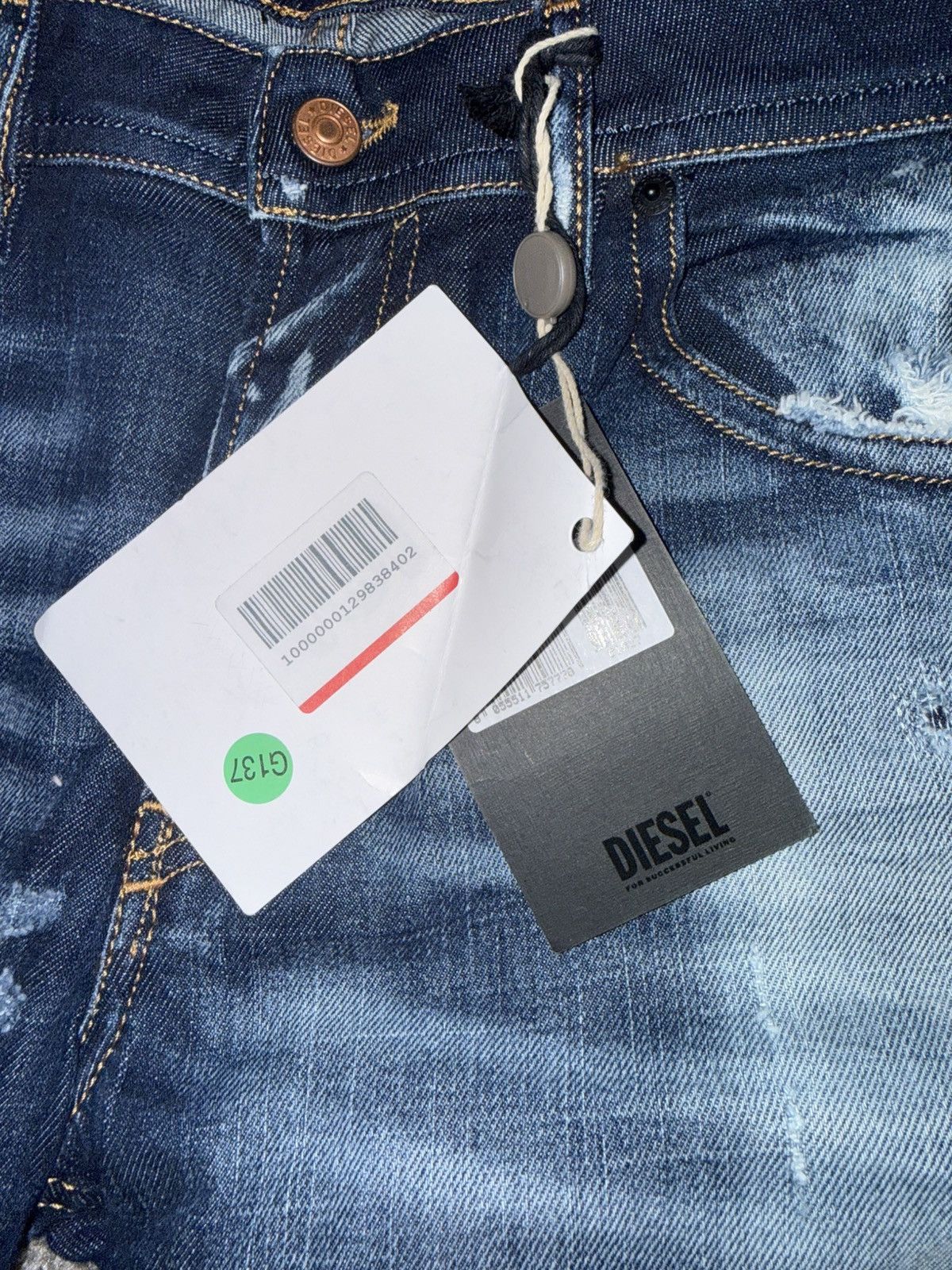 Diesel diesel straight jeans Size US 32 / EU 48 - 3 Thumbnail