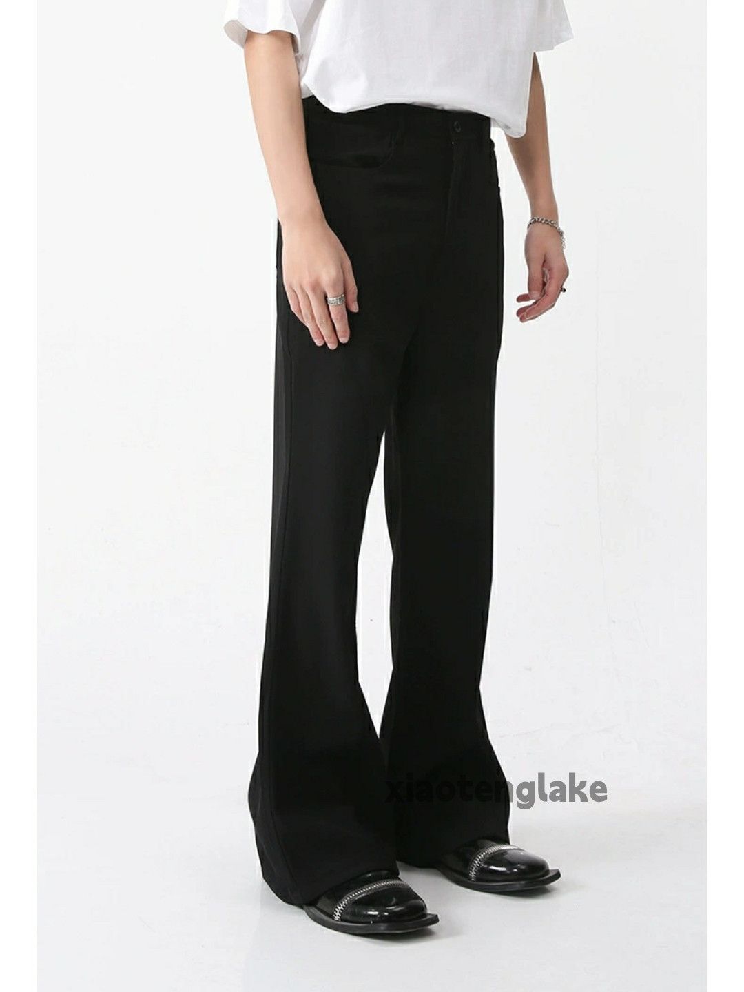 Designer × Japanese Brand × Vintage retro disco dance yuppie bootcut flared pants Size US 30 / EU 46 - 3 Thumbnail