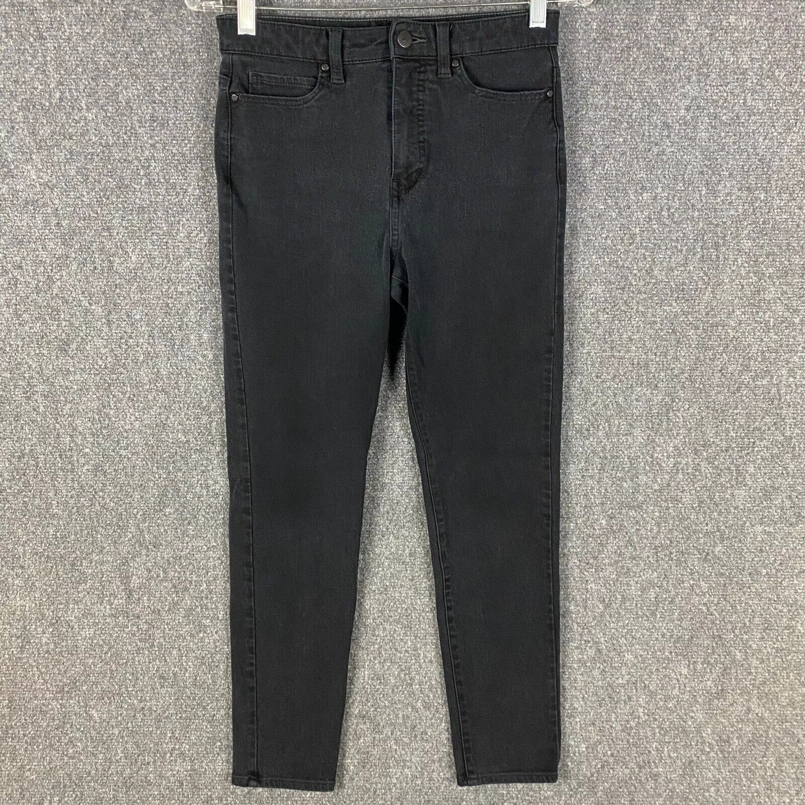 Uniqlo Uniqlo Jeans Women's 26 Denim Charcoal Gray Stretch Cotton Size 26" / US 2 / IT 38 - 1 Thumbnail