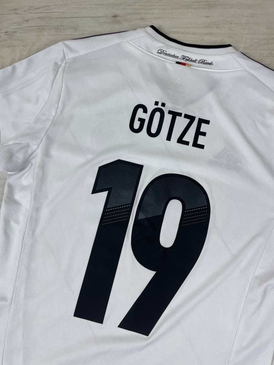 Adidas Adidas Germany 2012 2013 Gotze #19 Home Shirt Soccer Jersey Size US S / EU 44-46 / 1 - 16 Thumbnail