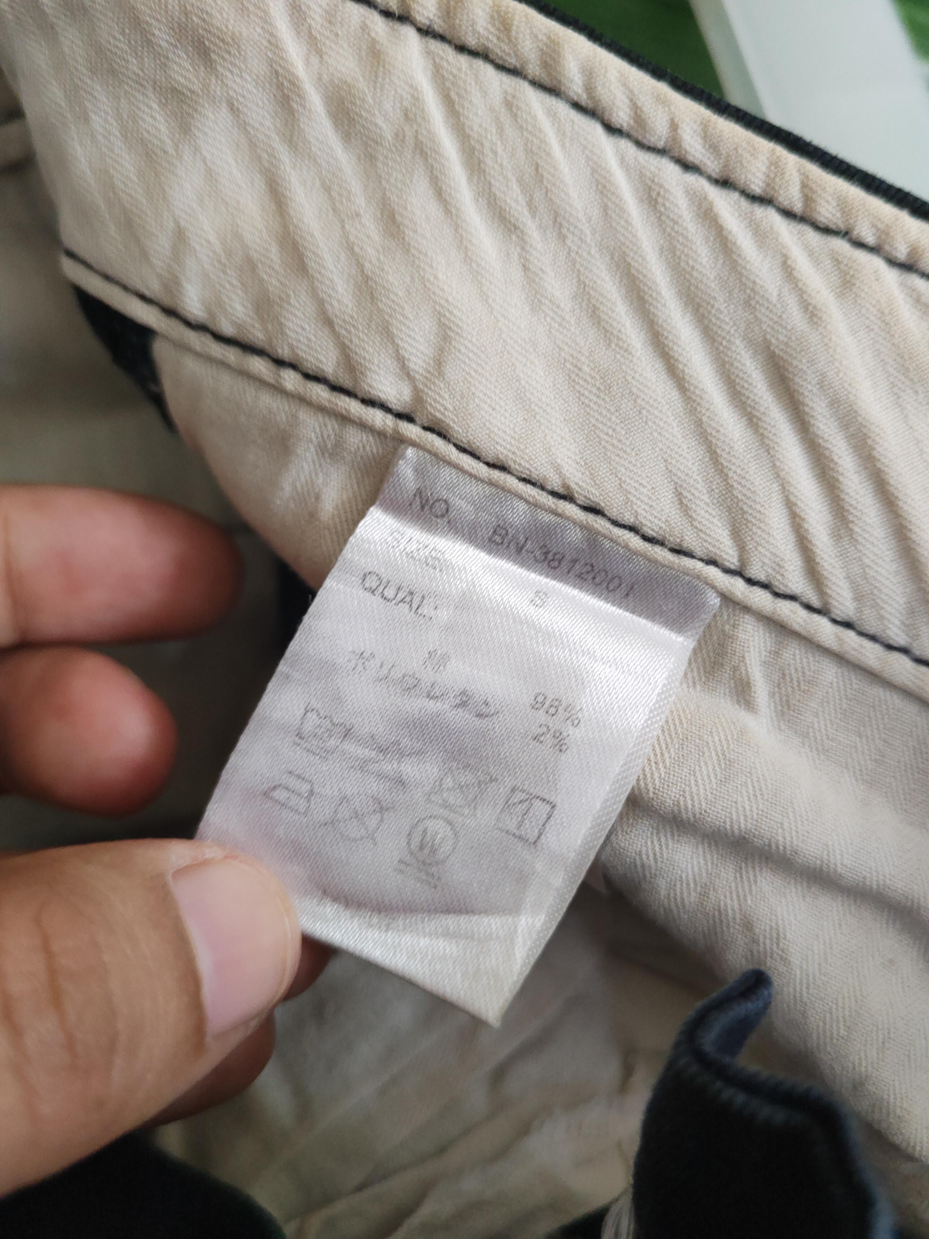 Japanese Brand DL Back Number Black Multipocket Cargo Pants #46-287T Size US 30 / EU 46 - 12 Thumbnail