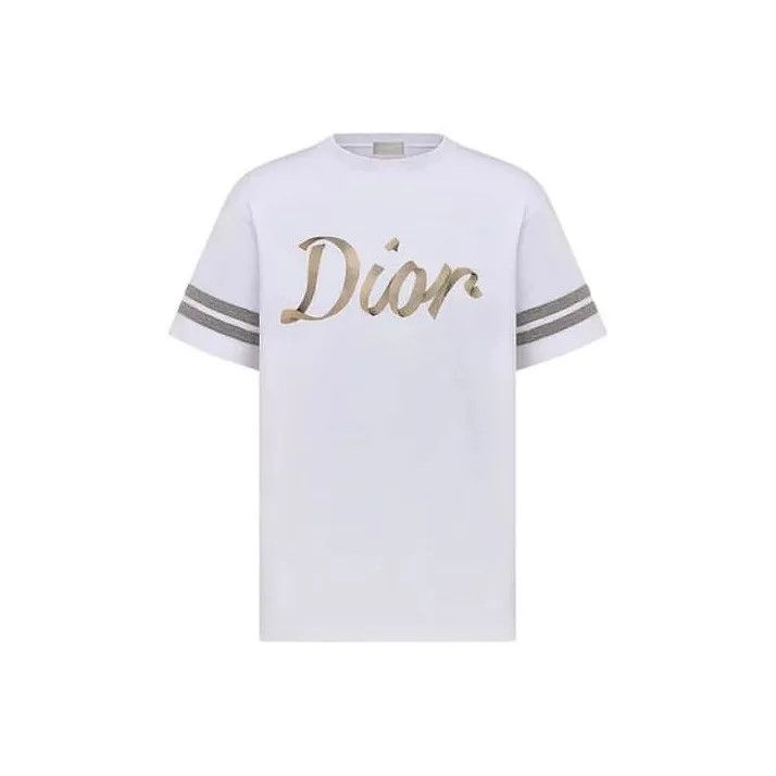 Dior Dior Colorful Logo Short Sleeve T-Shirt 0079 Size US XS / EU 42 / 0 - 1 Thumbnail