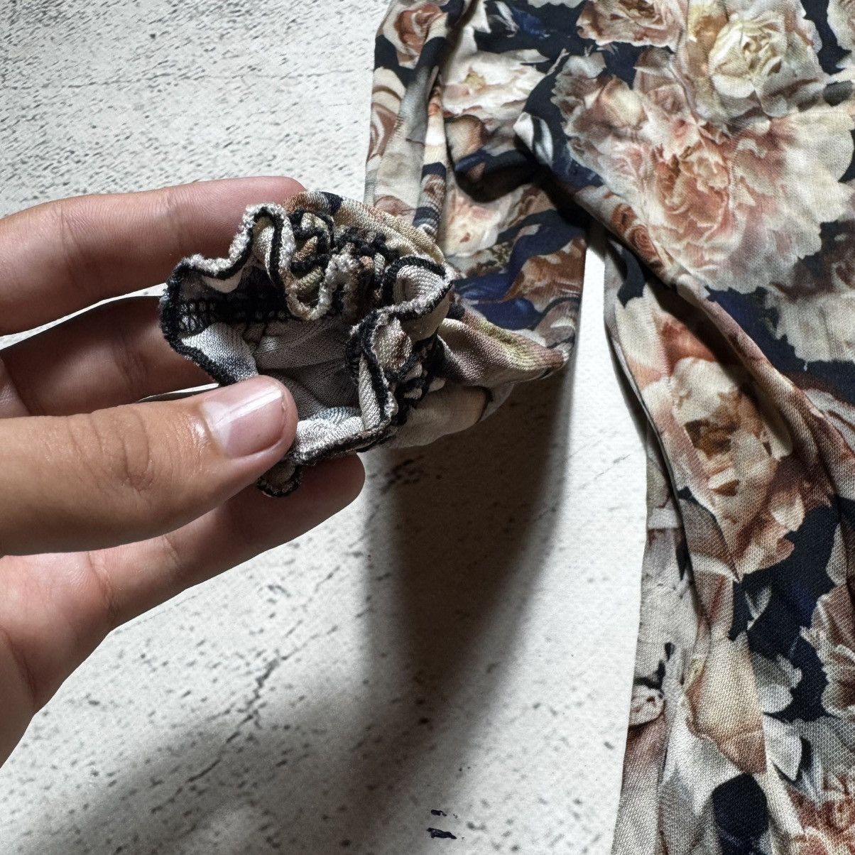 Jean Paul Gaultier 1990 archive jean paul gaultier dress with roses print Size S / US 4 / IT 40 - 7 Thumbnail
