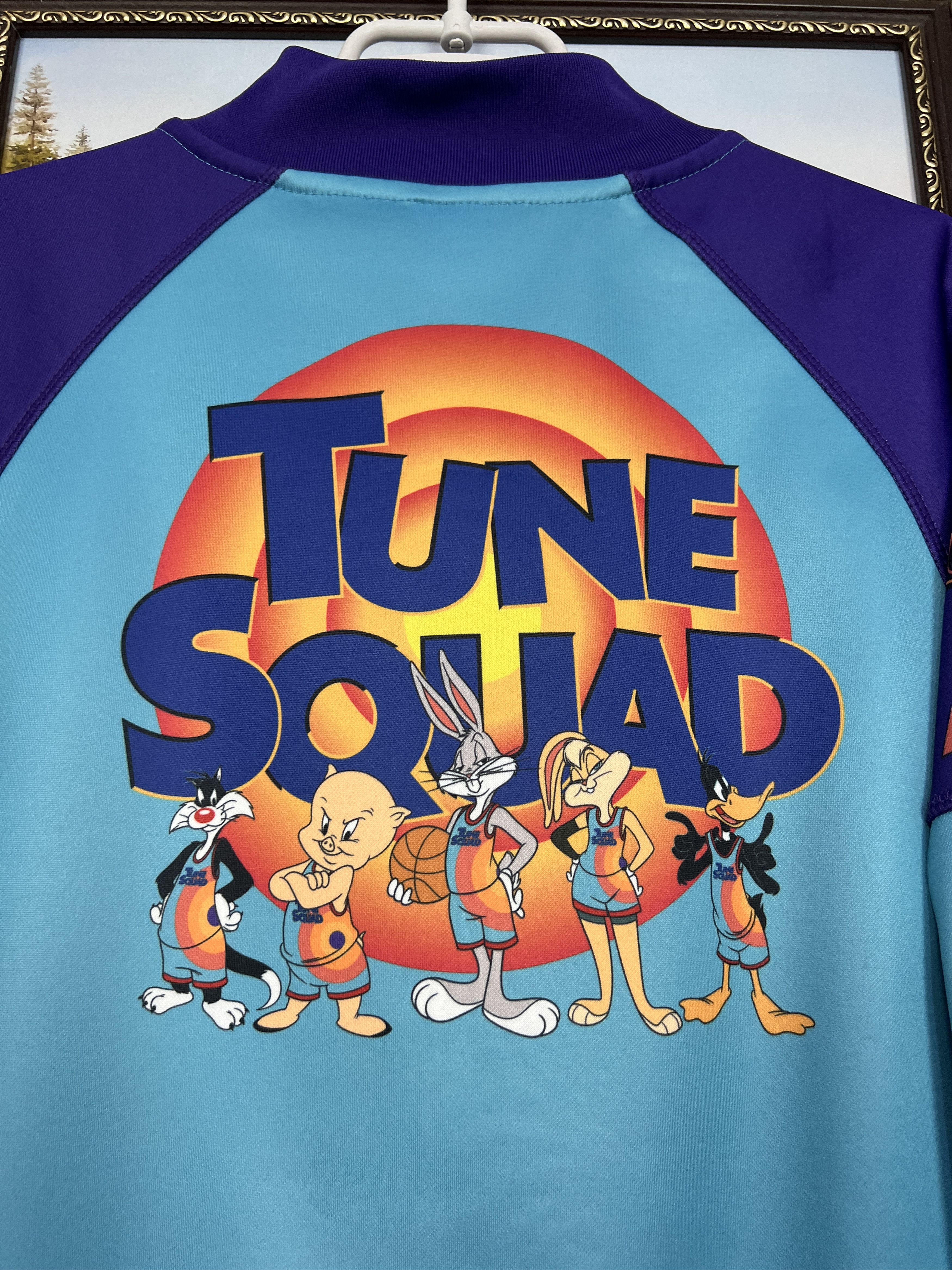 Vintage Space Jam Tune Squad Members Only NBA Blue Jacket Track Top Size US S / EU 44-46 / 1 - 2 Thumbnail