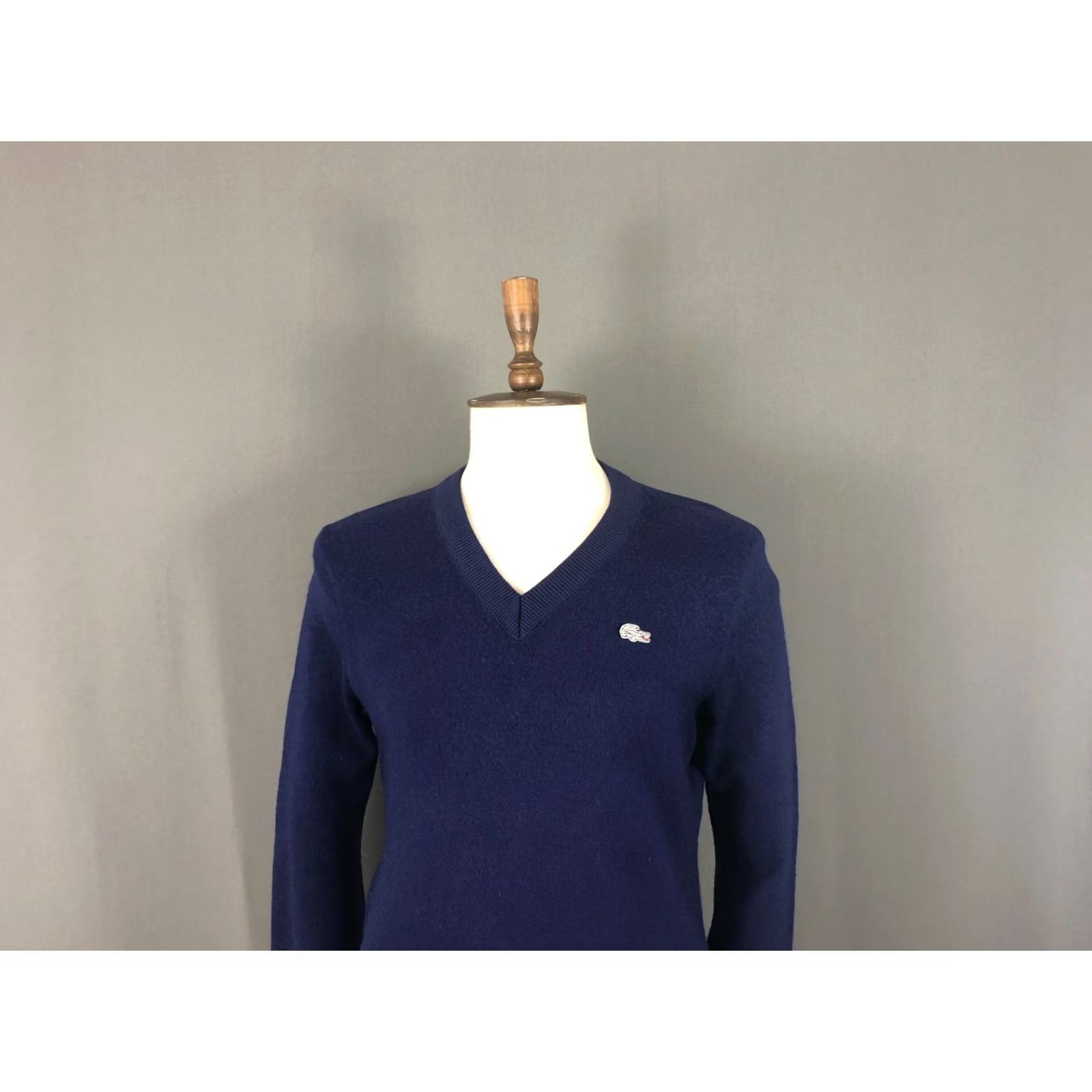 Lacoste Chemise Lacoste Pullover Wool Blend Blue Men Size US M / EU 48-50 / 2 - 4 Thumbnail
