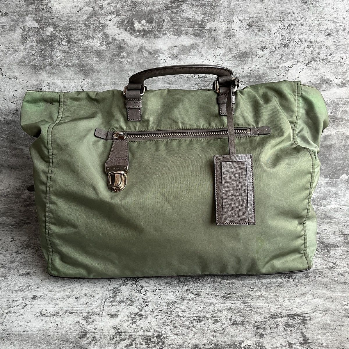 Prada Prada Nylon Saffi Travel 2-Way Large Bag Size ONE SIZE - 5 Thumbnail