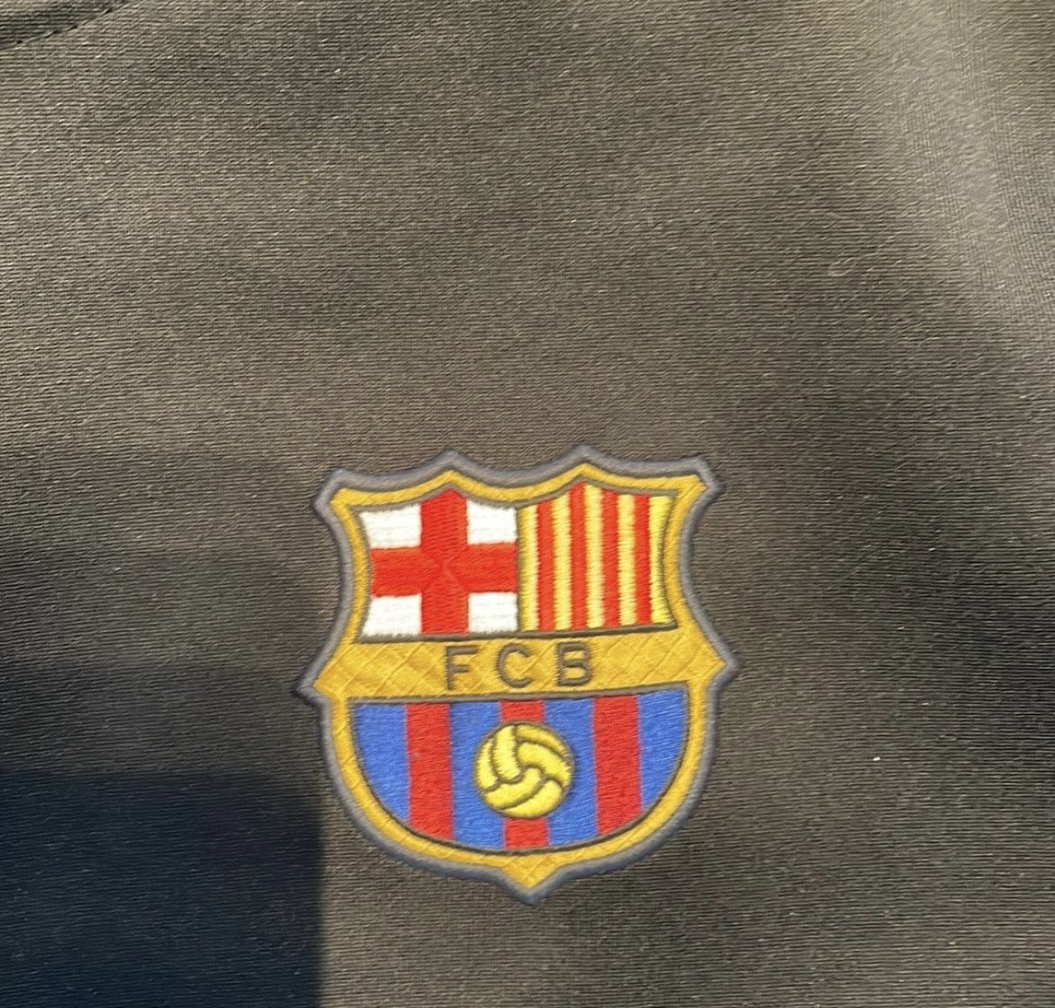 Nike Nike FC Barcelona 2014/15 Black Yellow Track Jacket Size US XL / EU 56 / 4 - 4 Thumbnail