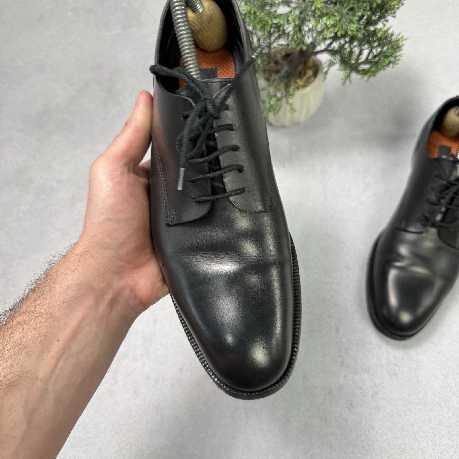 Dsquared2 Dsquared2 Men Derby Oxford Shoes Size EU 39 US 6 Black Size US 6 / EU 39 - 7 Thumbnail