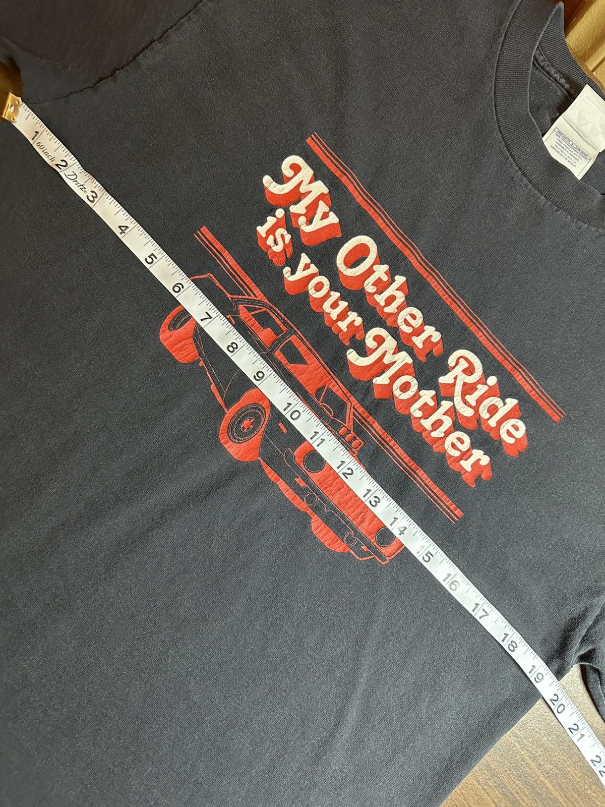 Vintage faded vintage My Other Ride Is Your Mother tee shirt Size US L / EU 52-54 / 3 - 5 Thumbnail