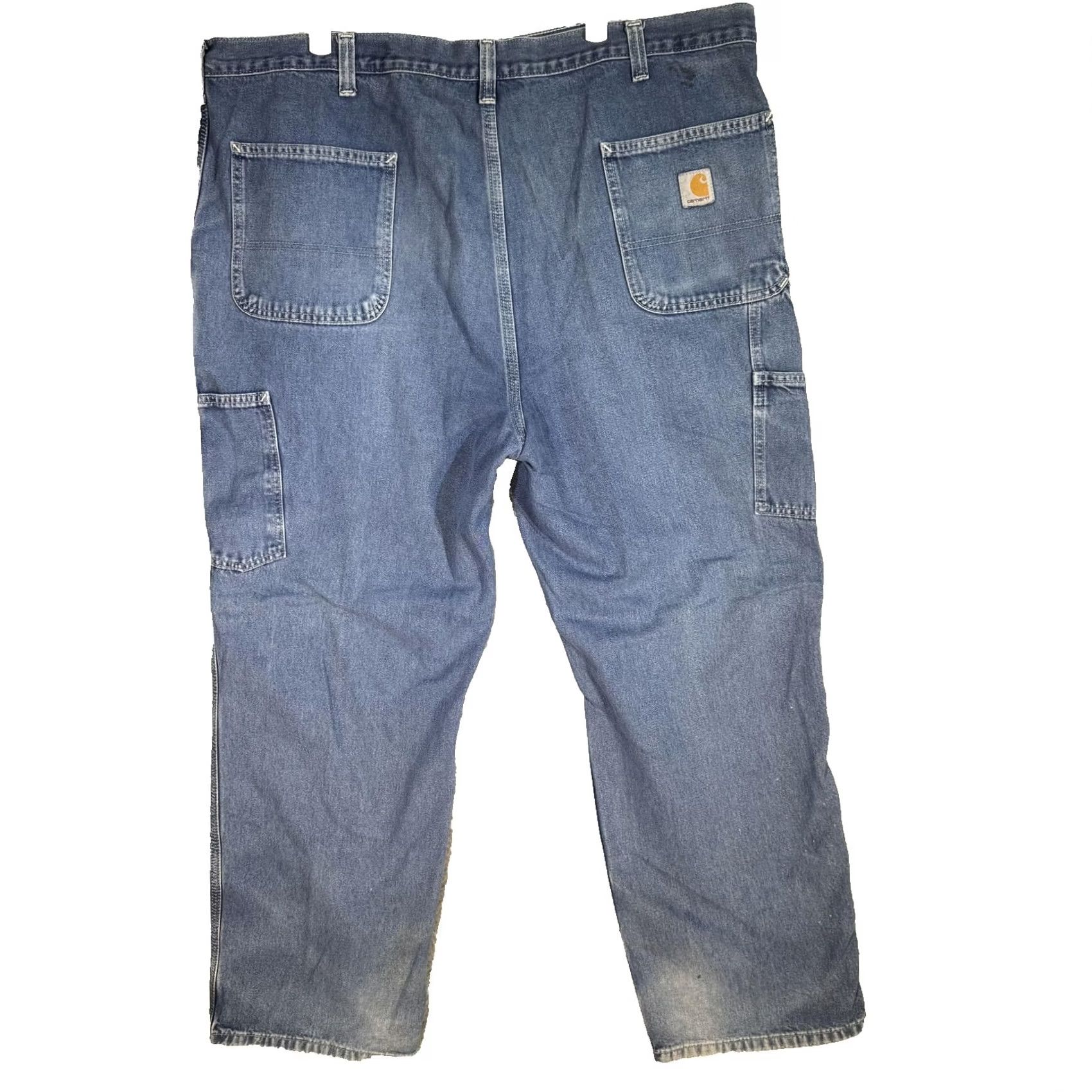 Carhartt VINTAGE Carhartt Dungaree Fit Jeans Mens 44x30 Workwear Denim Utility Pants (44x30) Size US 44 / EU 60 - 2 Thumbnail