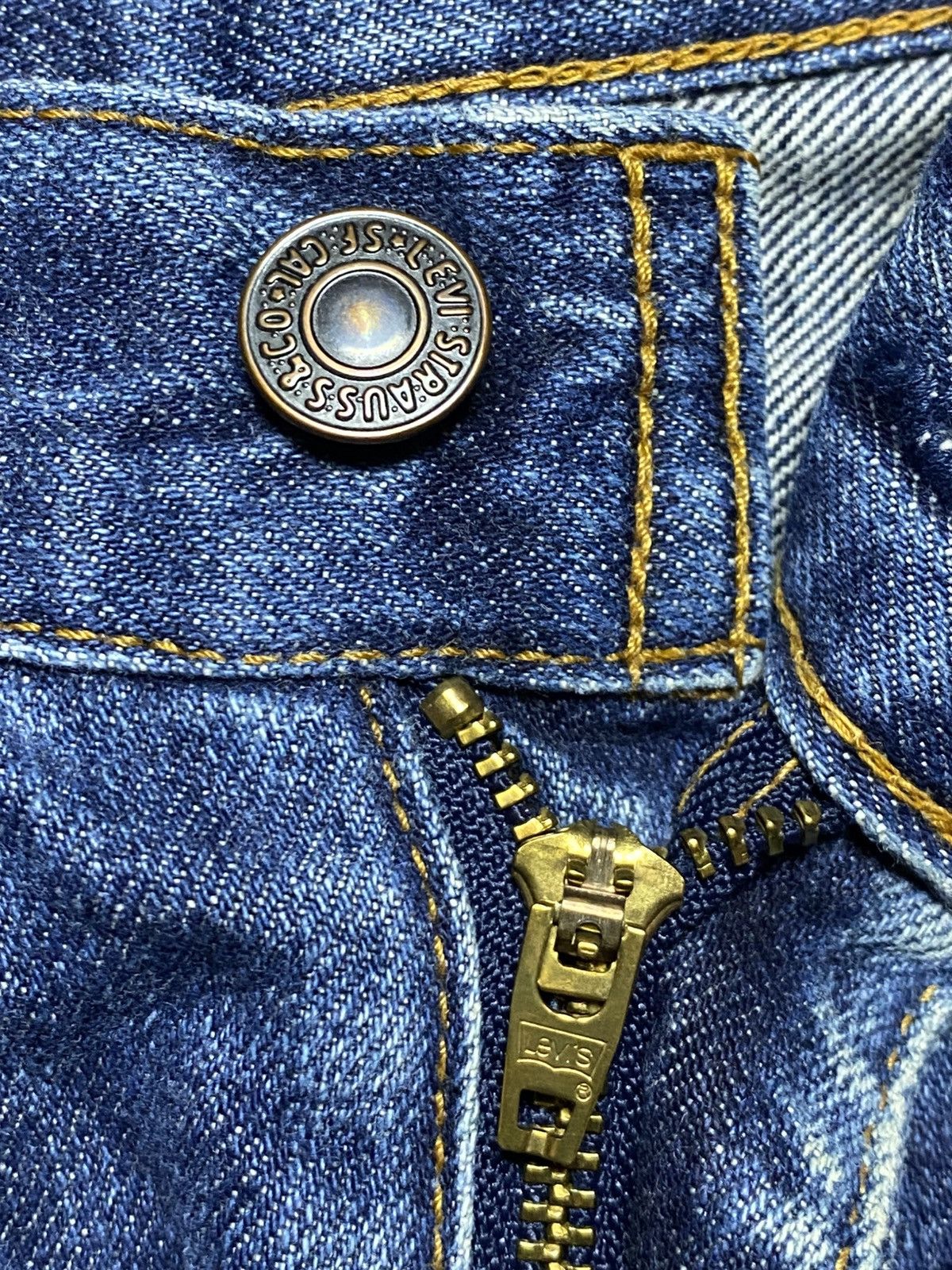 Levi's Vintage Clothing Vintage Levis 517 90’s Japan Blue Wash Flare Jeans Size US 28 / EU 44 - 9 Thumbnail