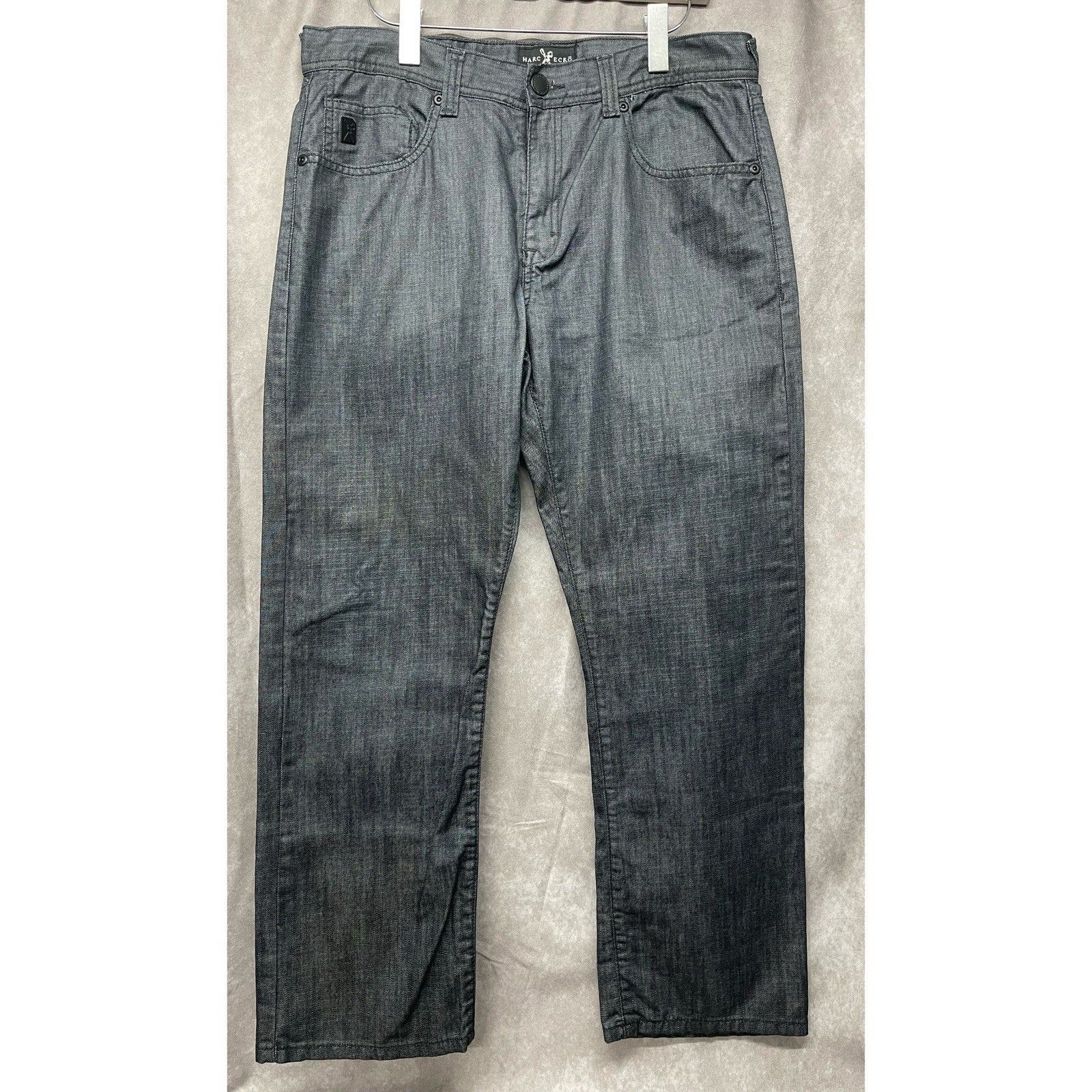 Ecko Unltd. Vintage Y2K Marc Ecko Cut Sew Dark Wax Wash Loose Baggy Jean Size US 36 / EU 52 - 1 Thumbnail