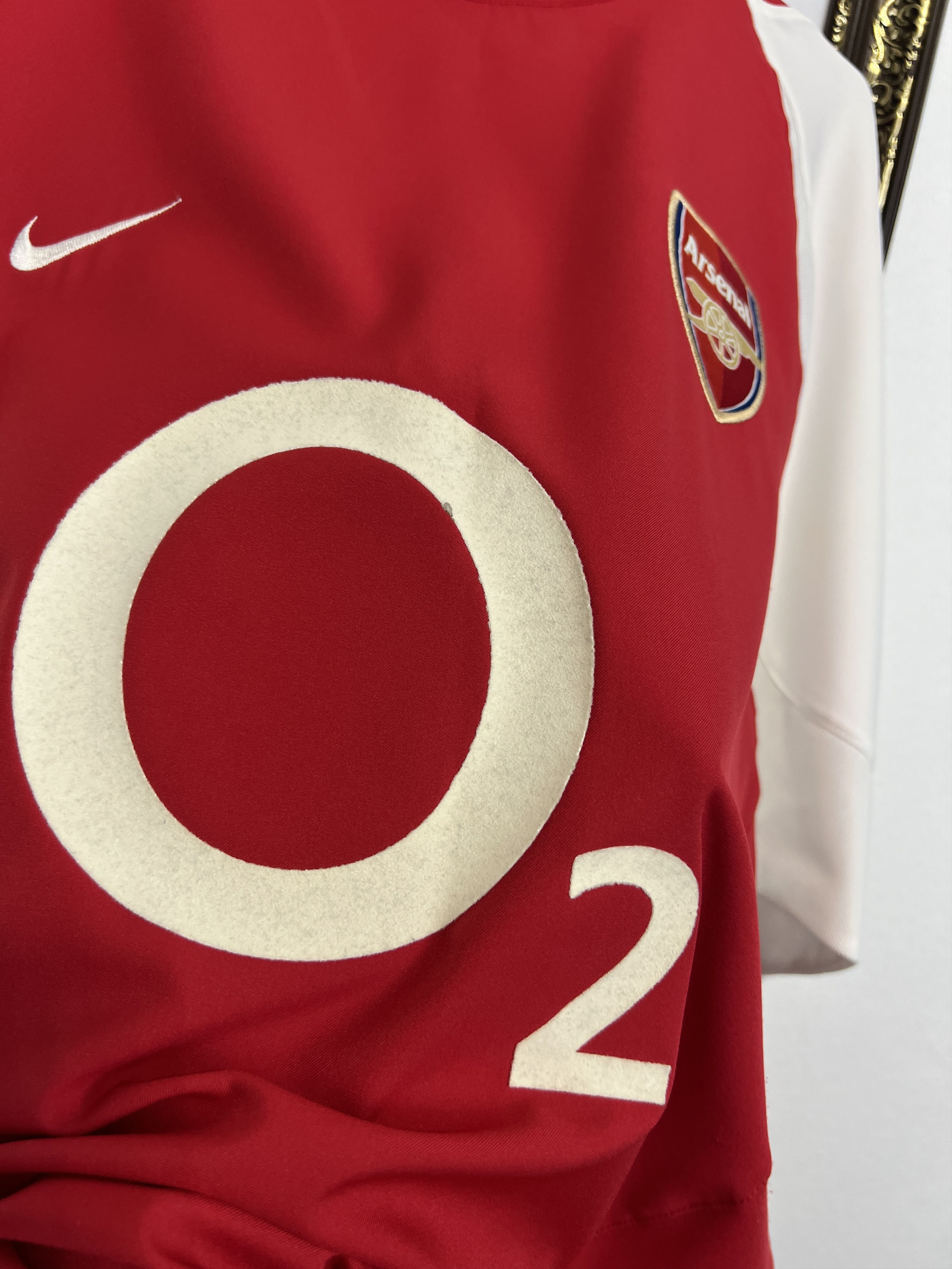 Nike Arsenal Home football shirt Soccer Jersey Trikot Gunners Size US L / EU 52-54 / 3 - 4 Thumbnail