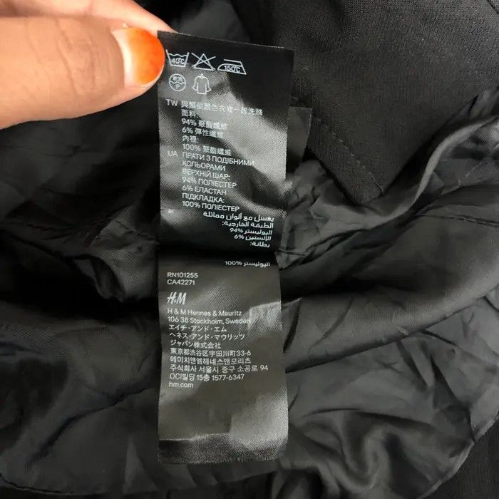 H&M H&M DIVIDED COLLECTION Asymmetrical Parka Coat Jacket Size L / US 10 / IT 46 - 12 Thumbnail