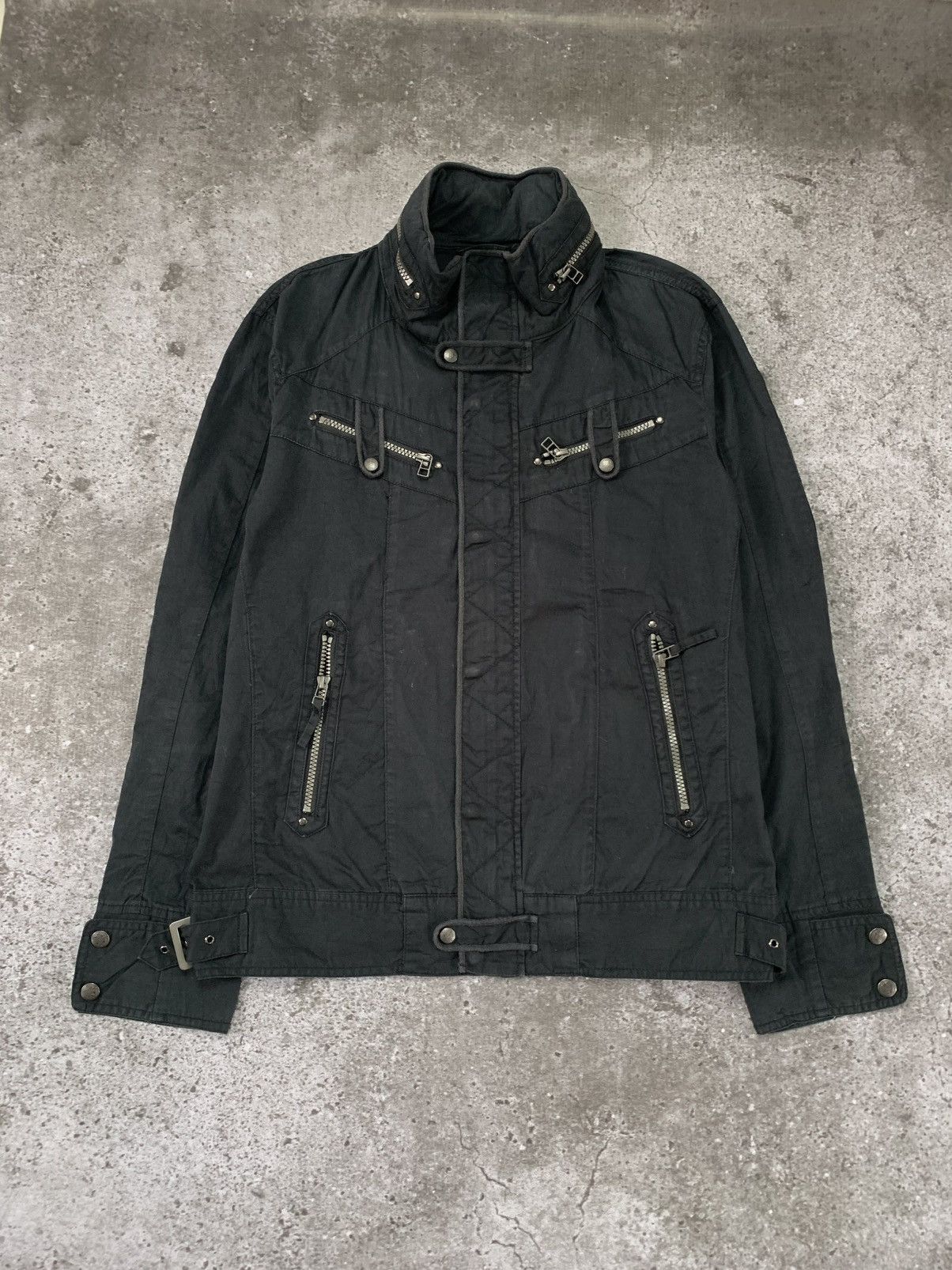 Japanese Brand Vondutch Y2k Black Jacket Size US S / EU 44-46 / 1 - 2 Thumbnail