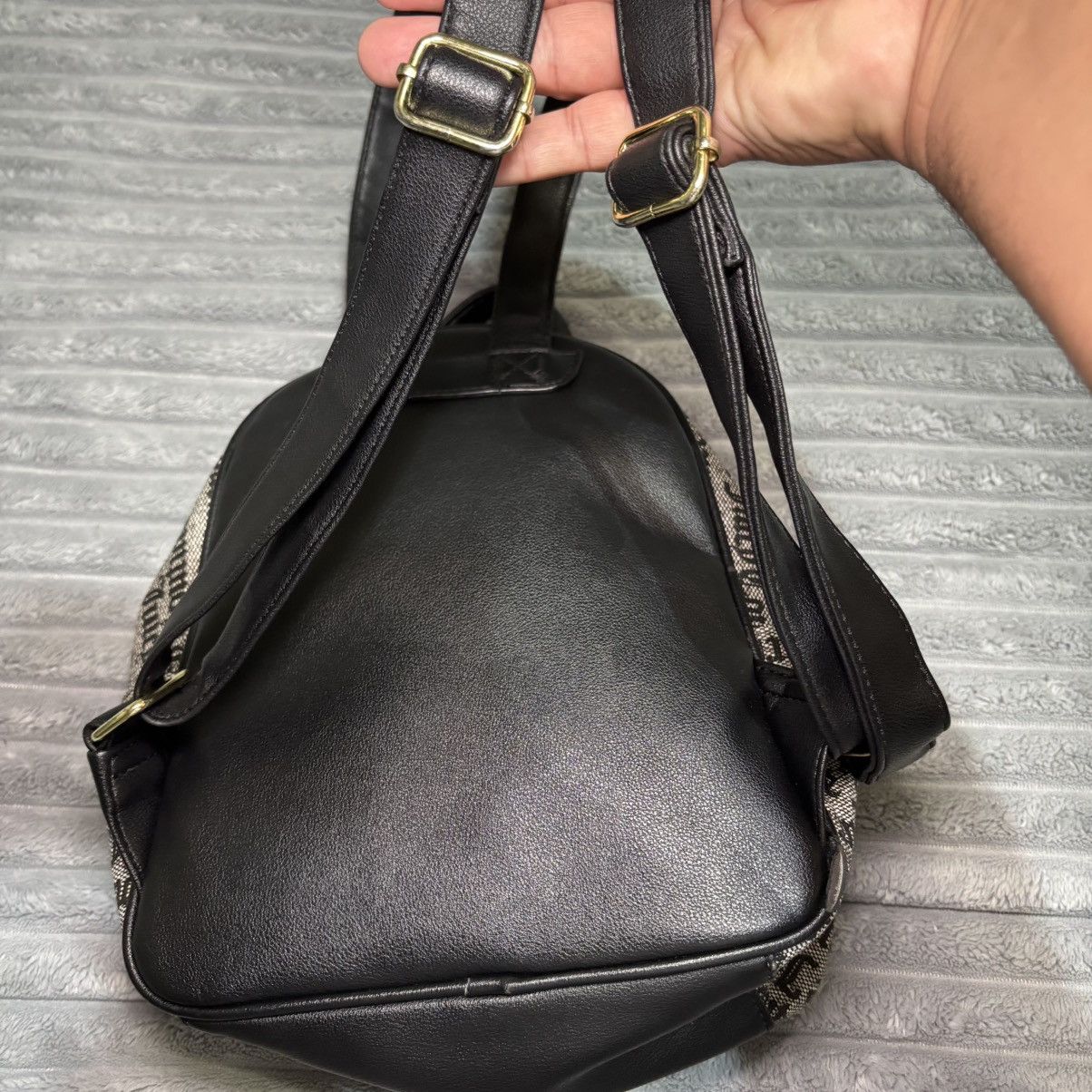 Juicy Couture Juicy Couture mini backpack black status gothic stripe Size ONE SIZE - 13 Thumbnail